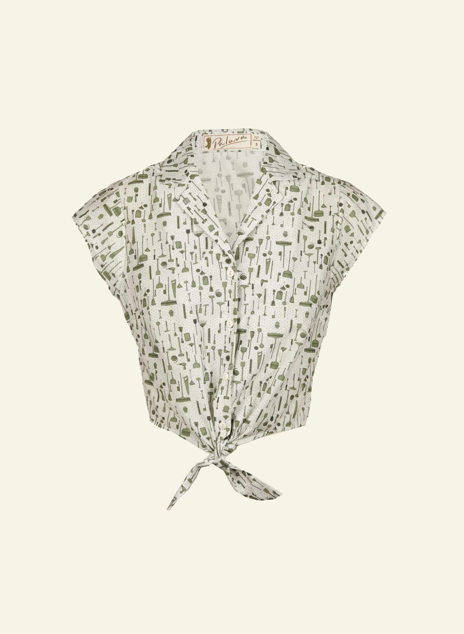 Peggy Top - Cream Tiny Hardwear