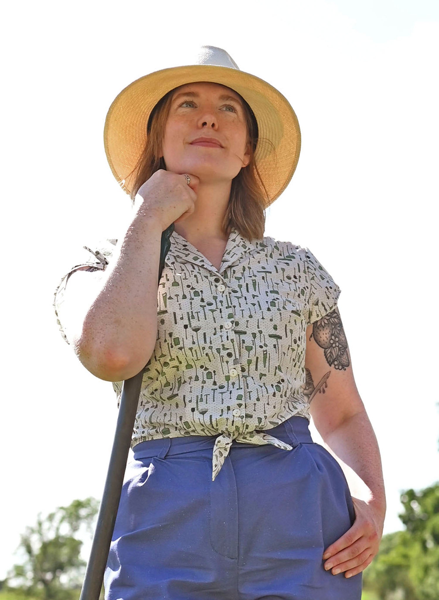 Peggy Top - Cream Tiny Hardwear