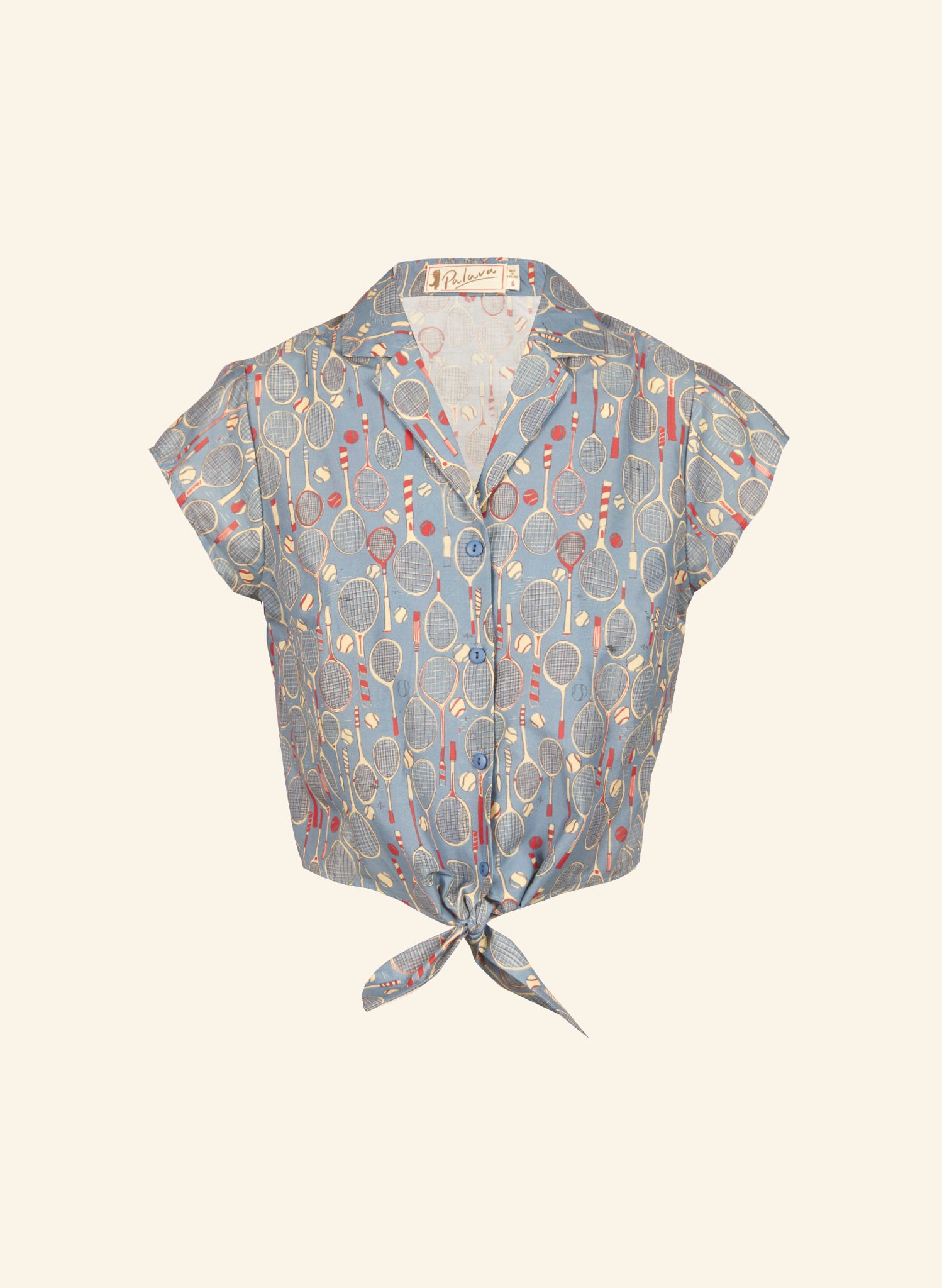 Peggy Top - Blue Tennis