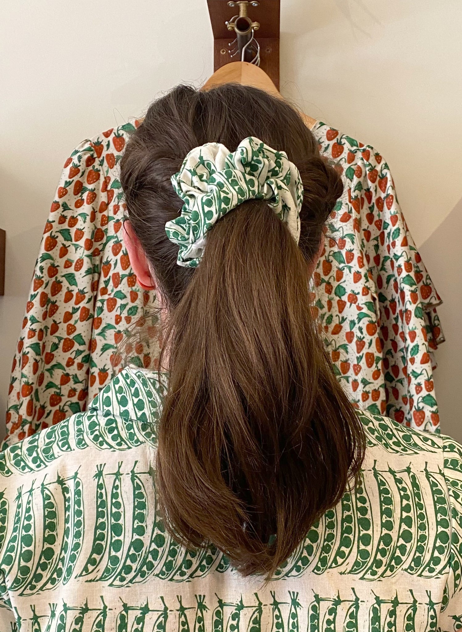 Scrunchies - Green Peas