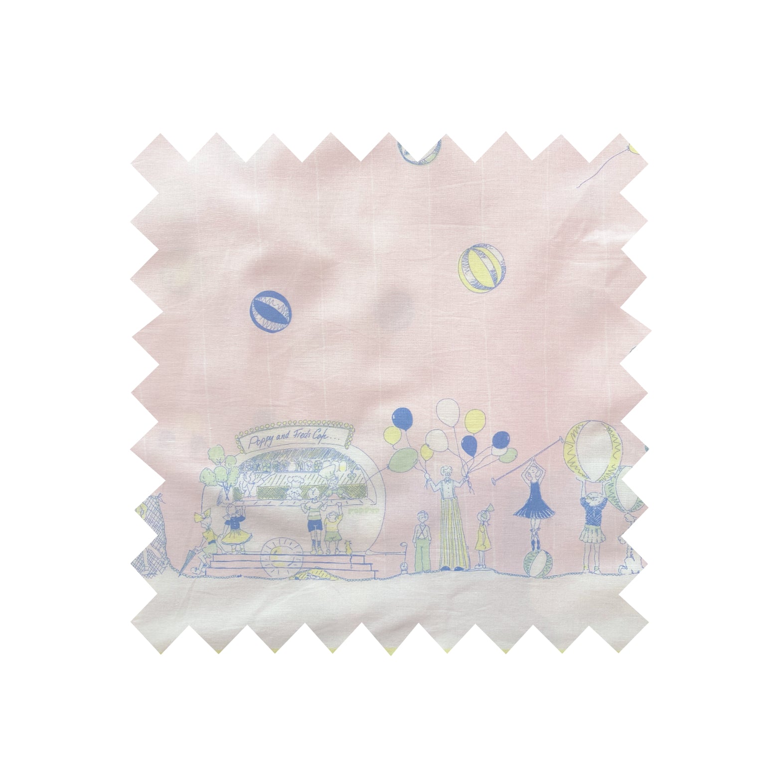 Remnant - 108x152cm - Circus Pink Soda - Cotton Blend