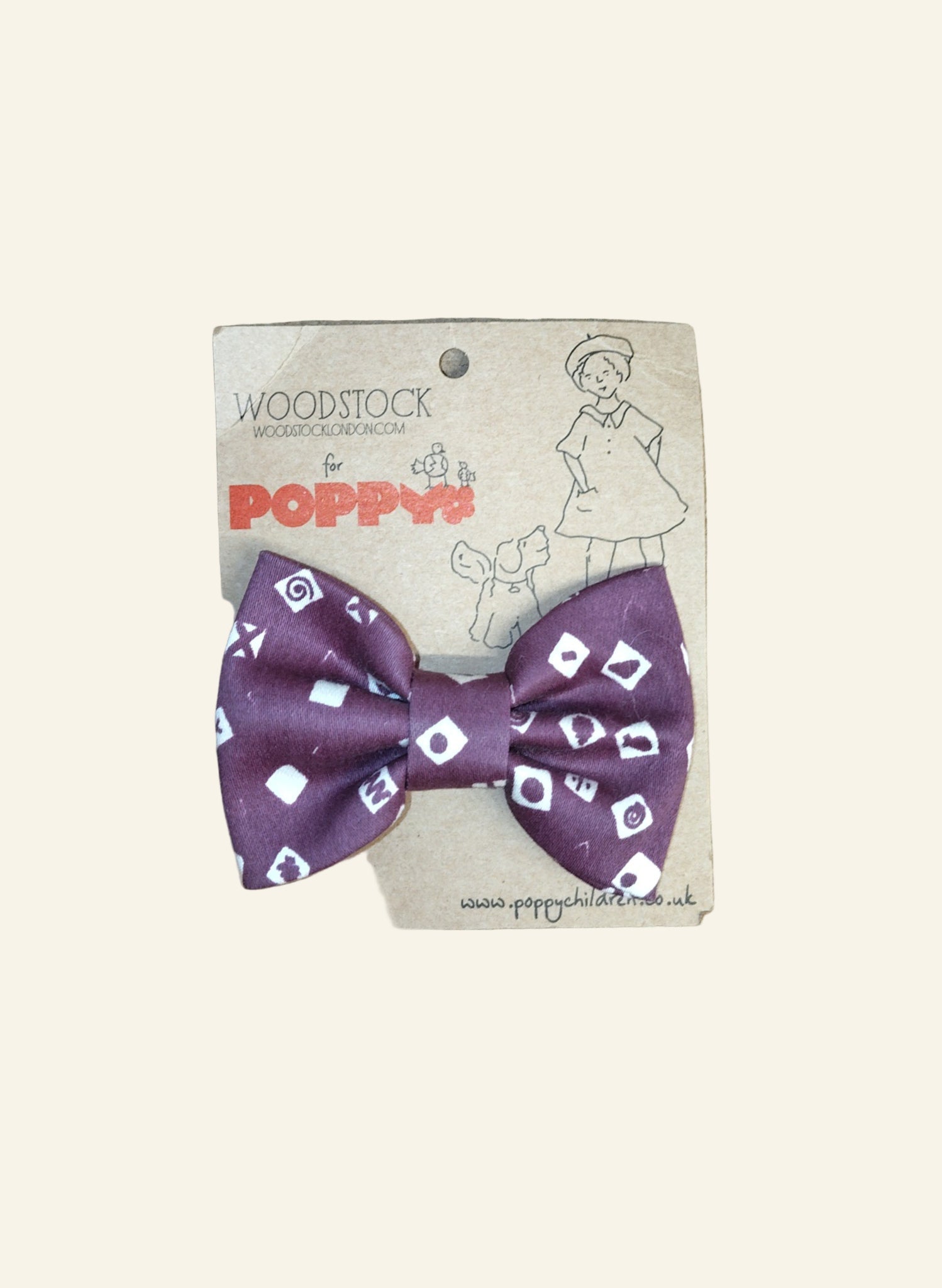 Bow Clips - Autumn Prints