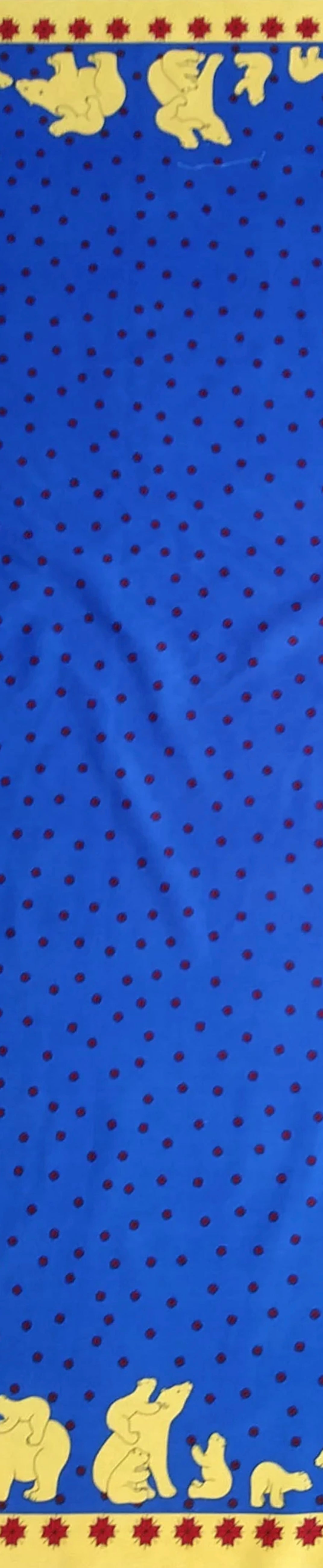 Remnant - 86x158cm - Blue Polar Bear - Twill