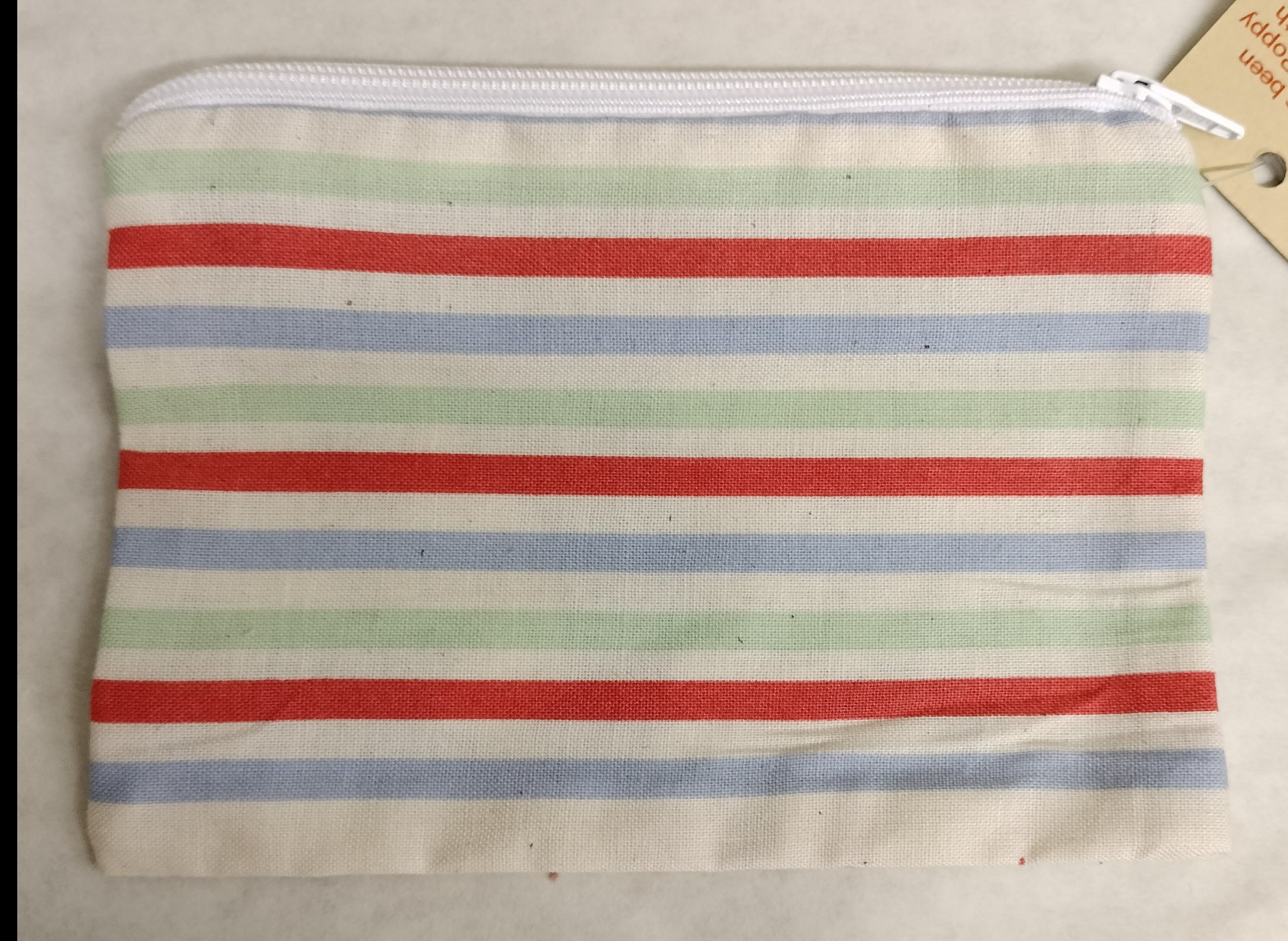 Archive Sale - Purse - Blue Seaside/Primary Stripe