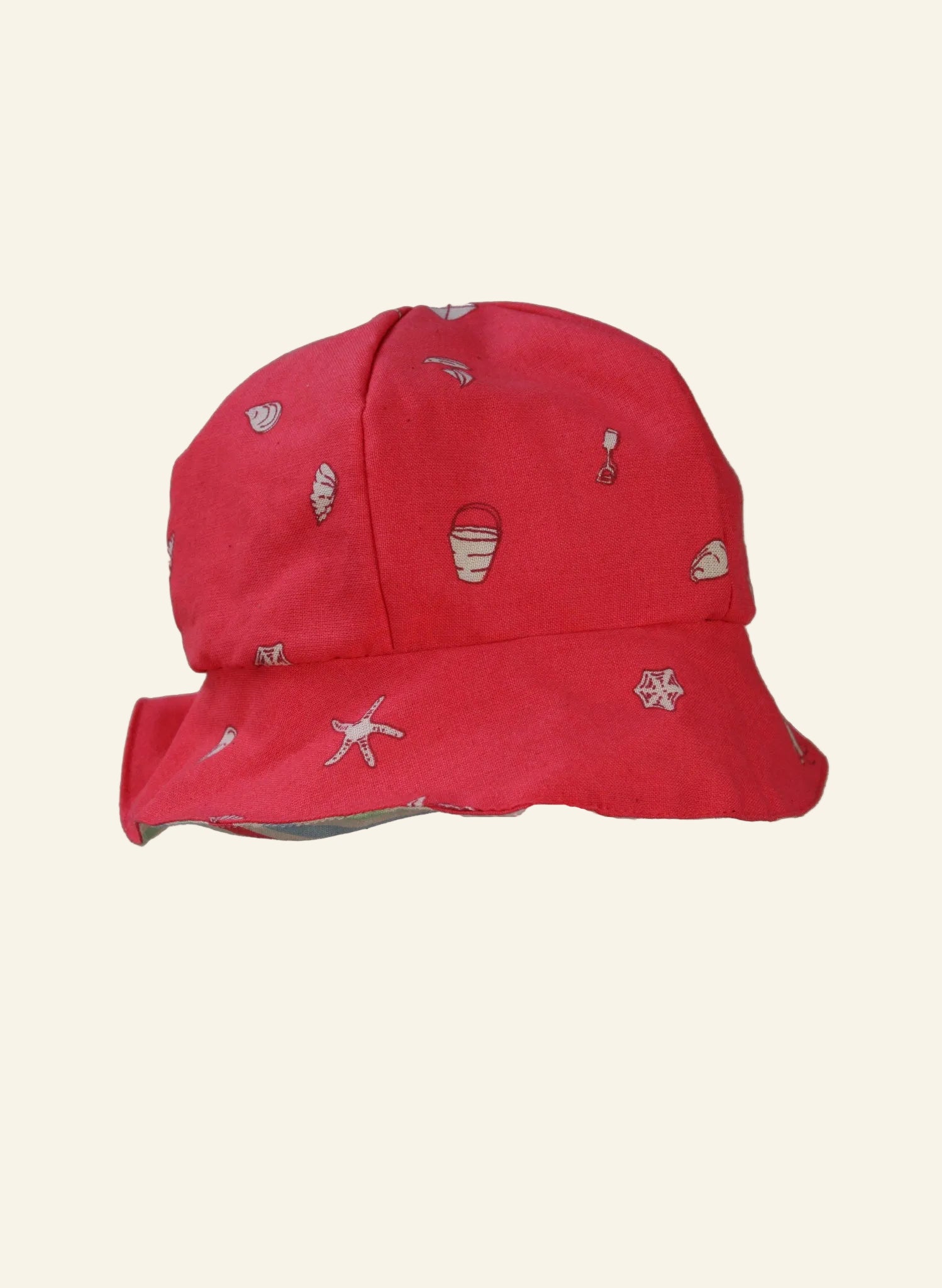 Vintage Palava Kids - Reversible Sun Hat - Seaside/Stripe