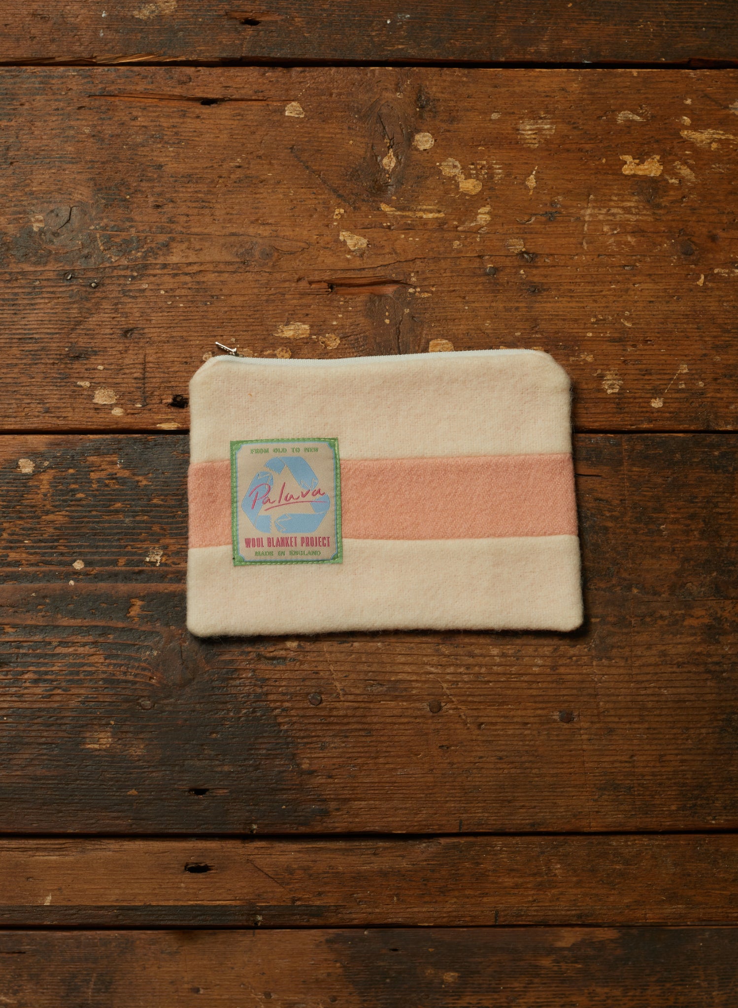 Zip Pouch- Small - Poppy Seaside