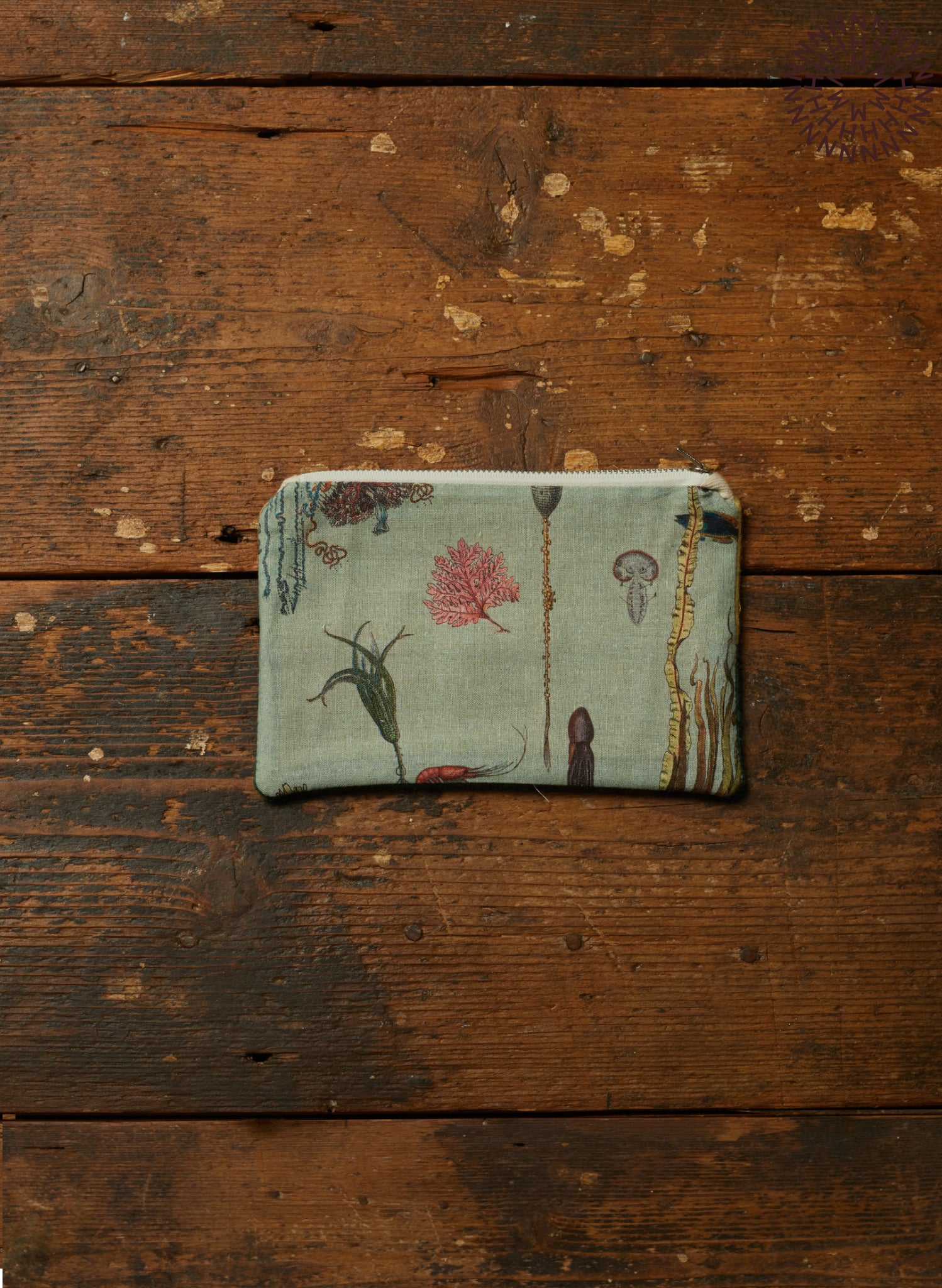 Zip Pouch- Small - Ocean Jellyfish