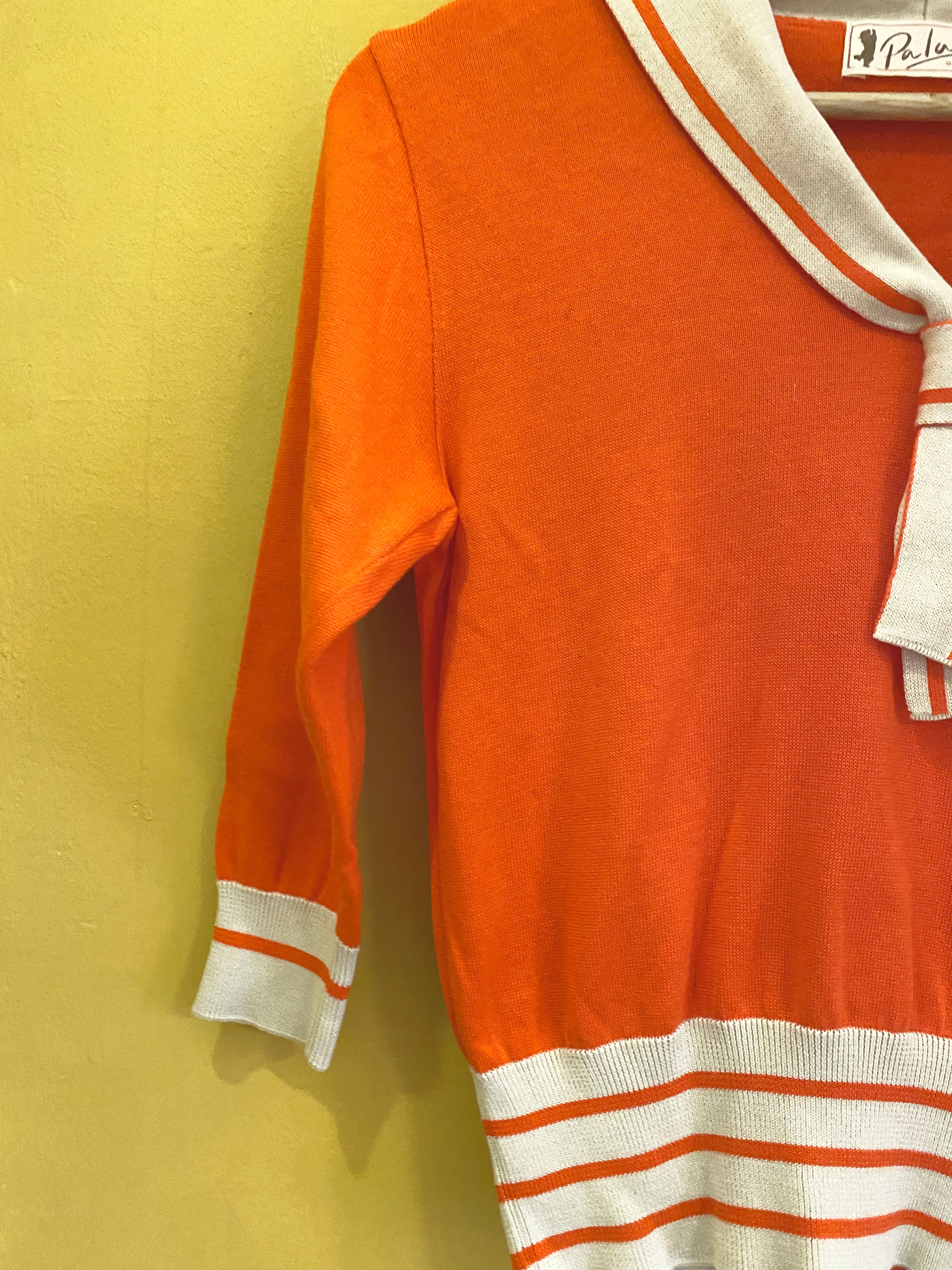 Archive Sale - Size S - Sailor Hot Coral (Longer Sleeve)