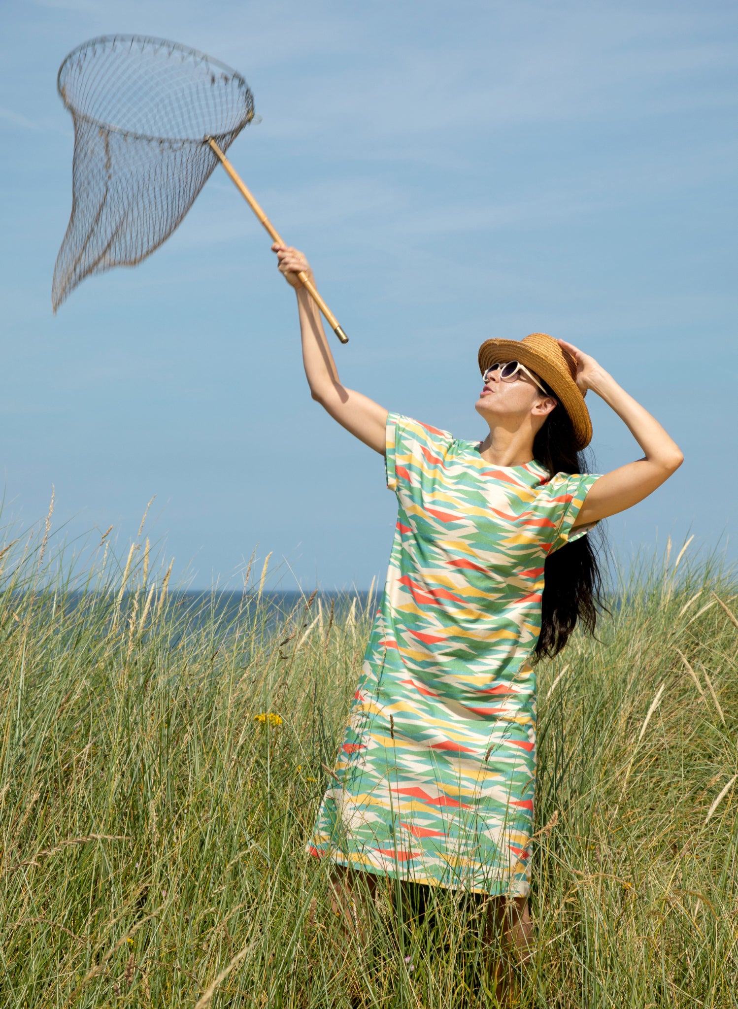 Sally Dress - Multi Sails