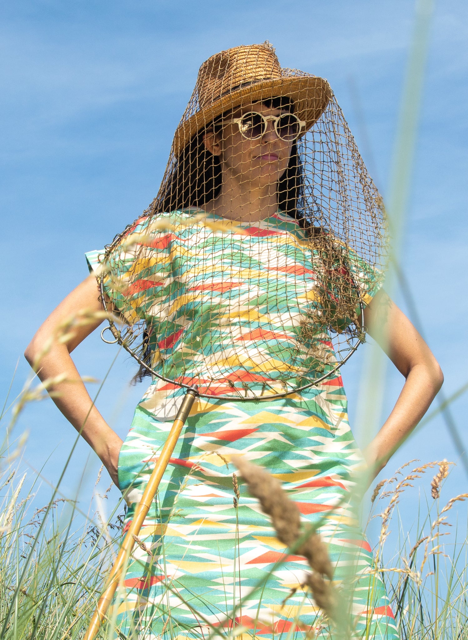 Sally Dress - Multi Sails