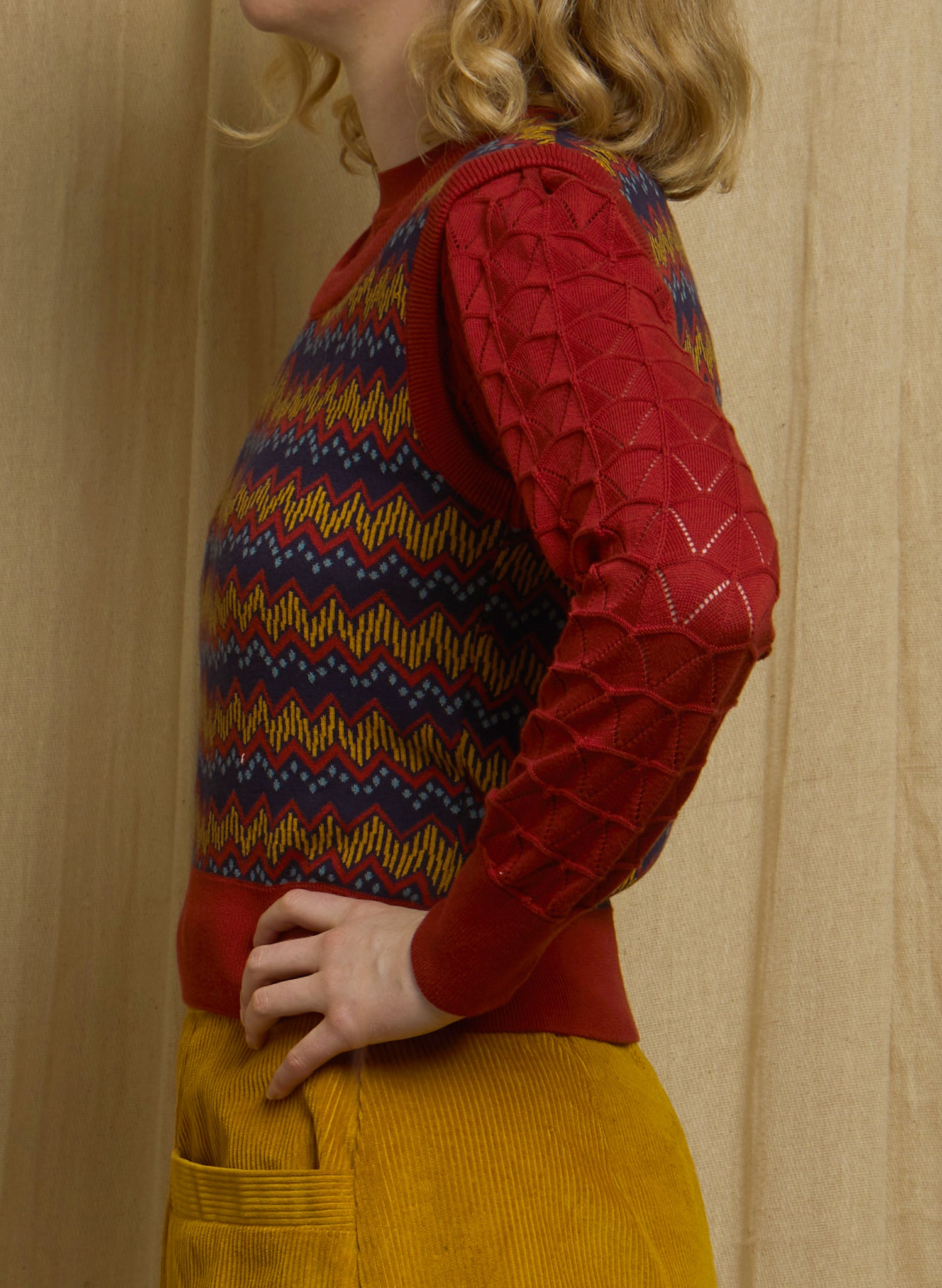 Shirley - Rust Electric Tank Top