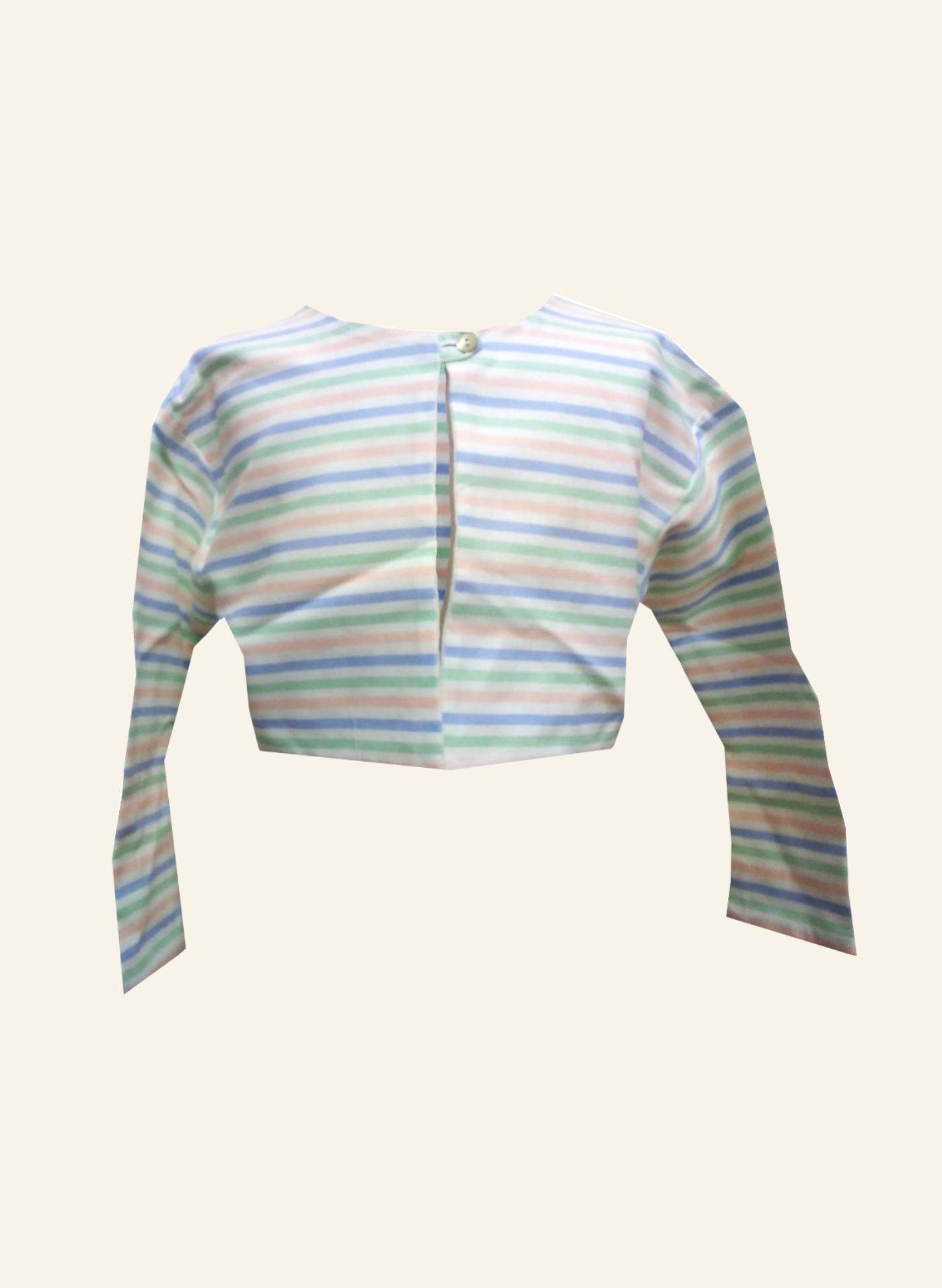 Archive Sale - Bolero Jacket - Pastel Stripe