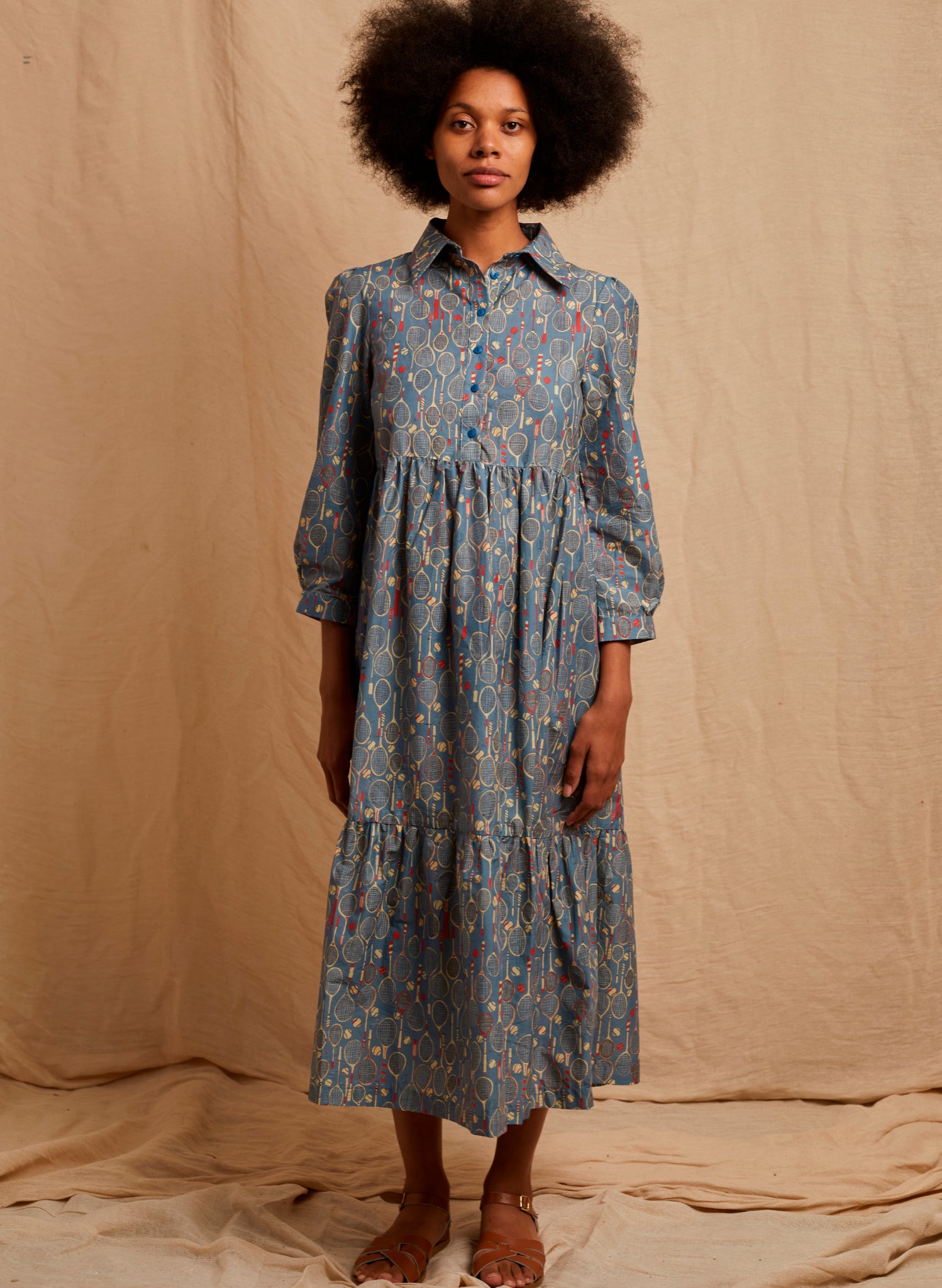 Tabatha Dress - Blue Tennis