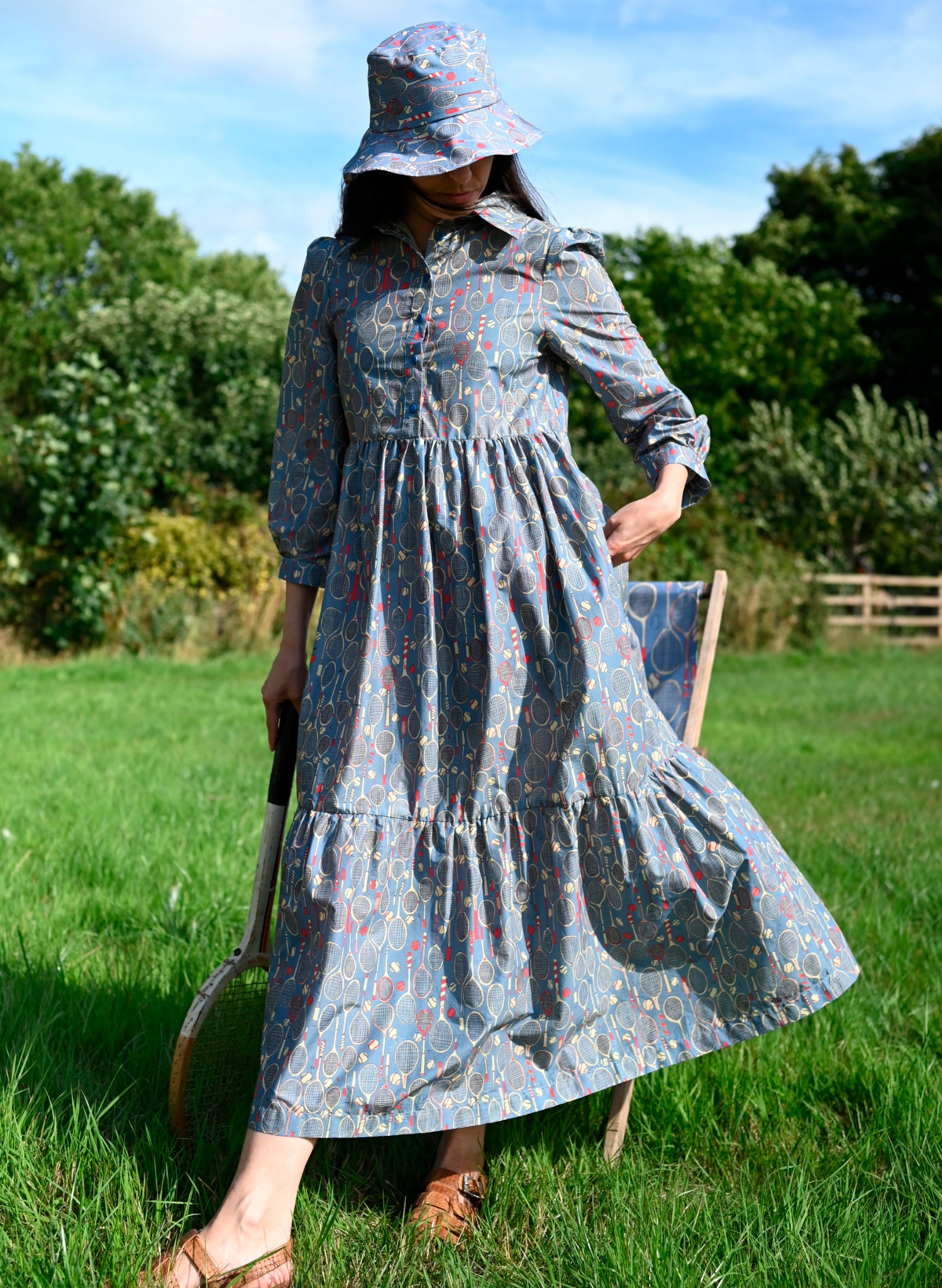 Tabatha Dress - Blue Tennis