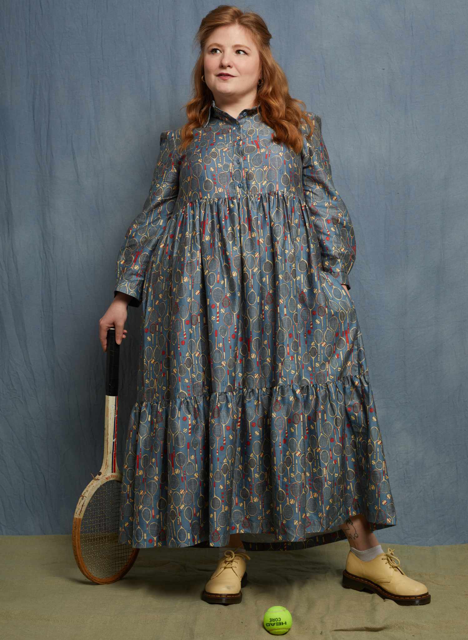 Tabatha Dress - Blue Tennis