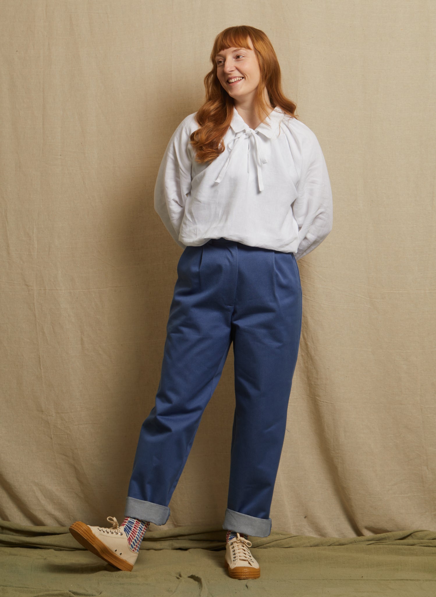 Joan Top - Ivory Plain