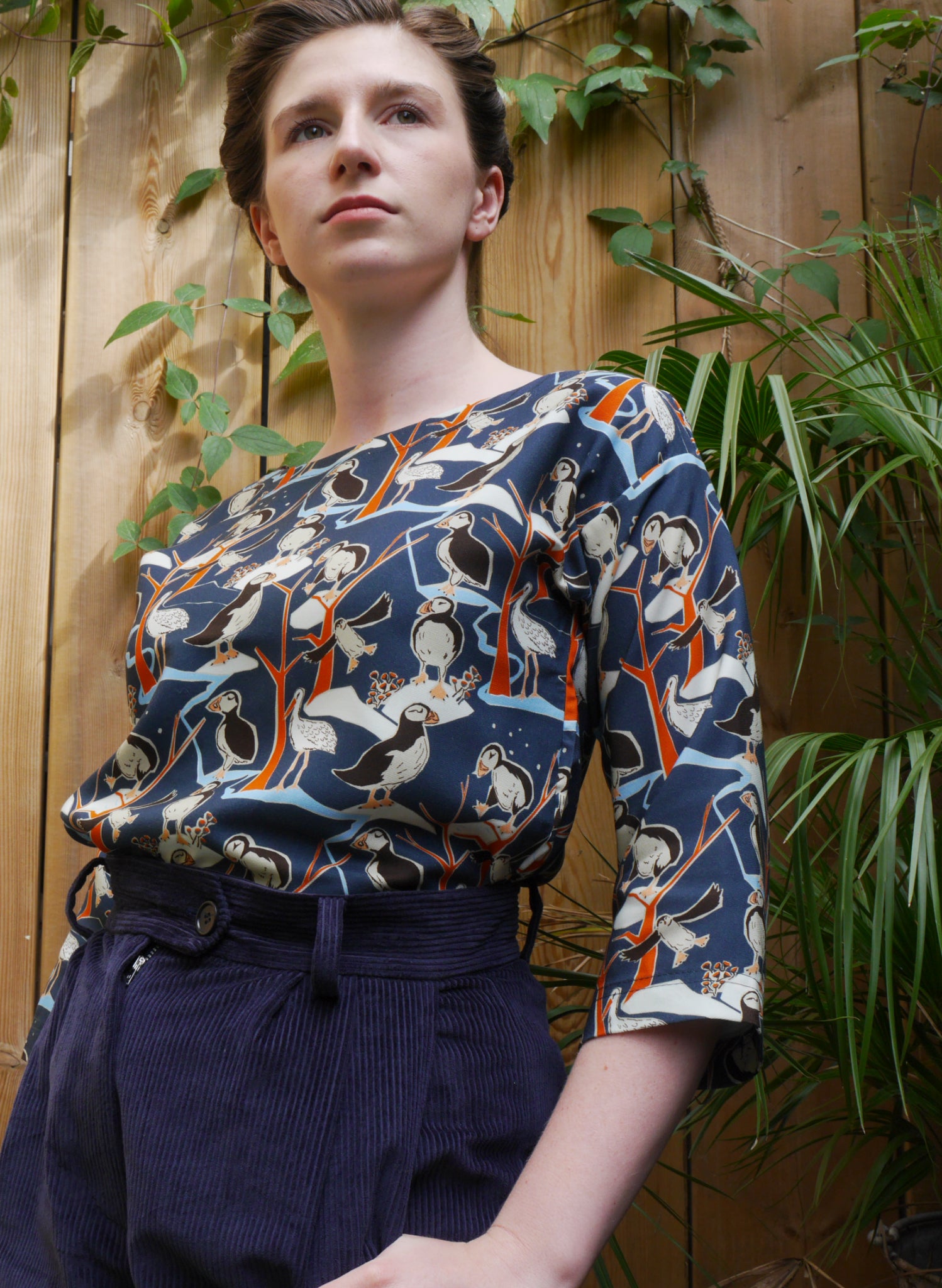 Tina Top - Blue Puffin