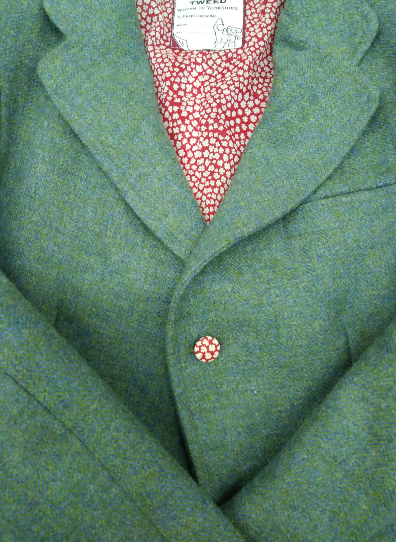 Pre Loved - Vintage Poppy - Original Blue Heritage Jacket