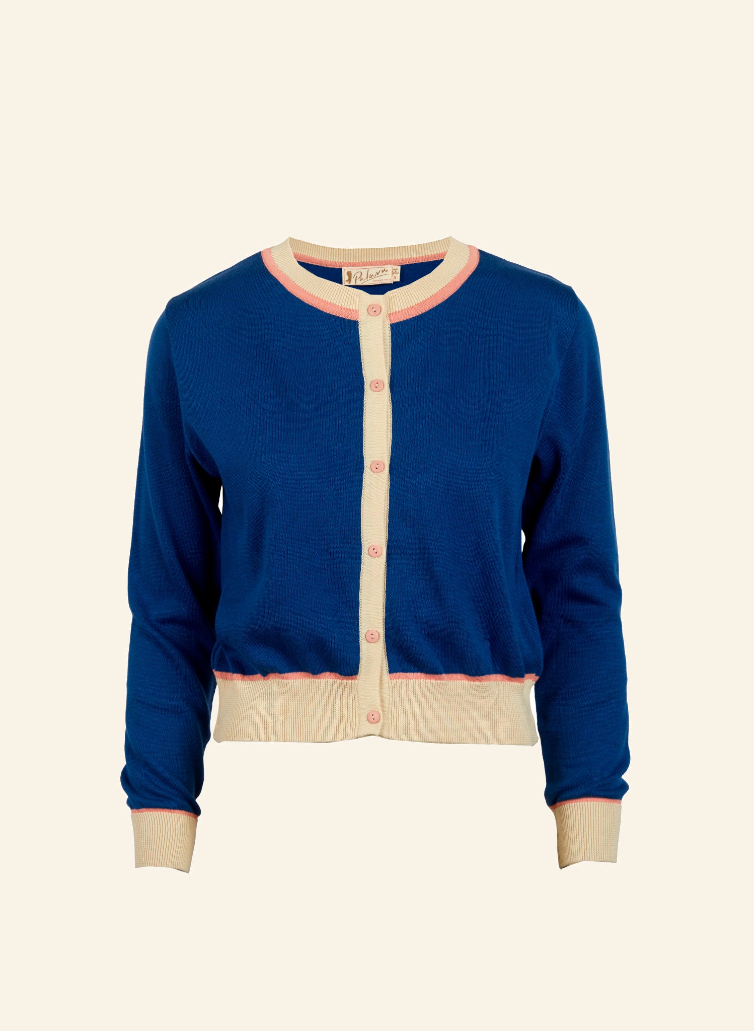 Vera - Blue Posies Cardigan