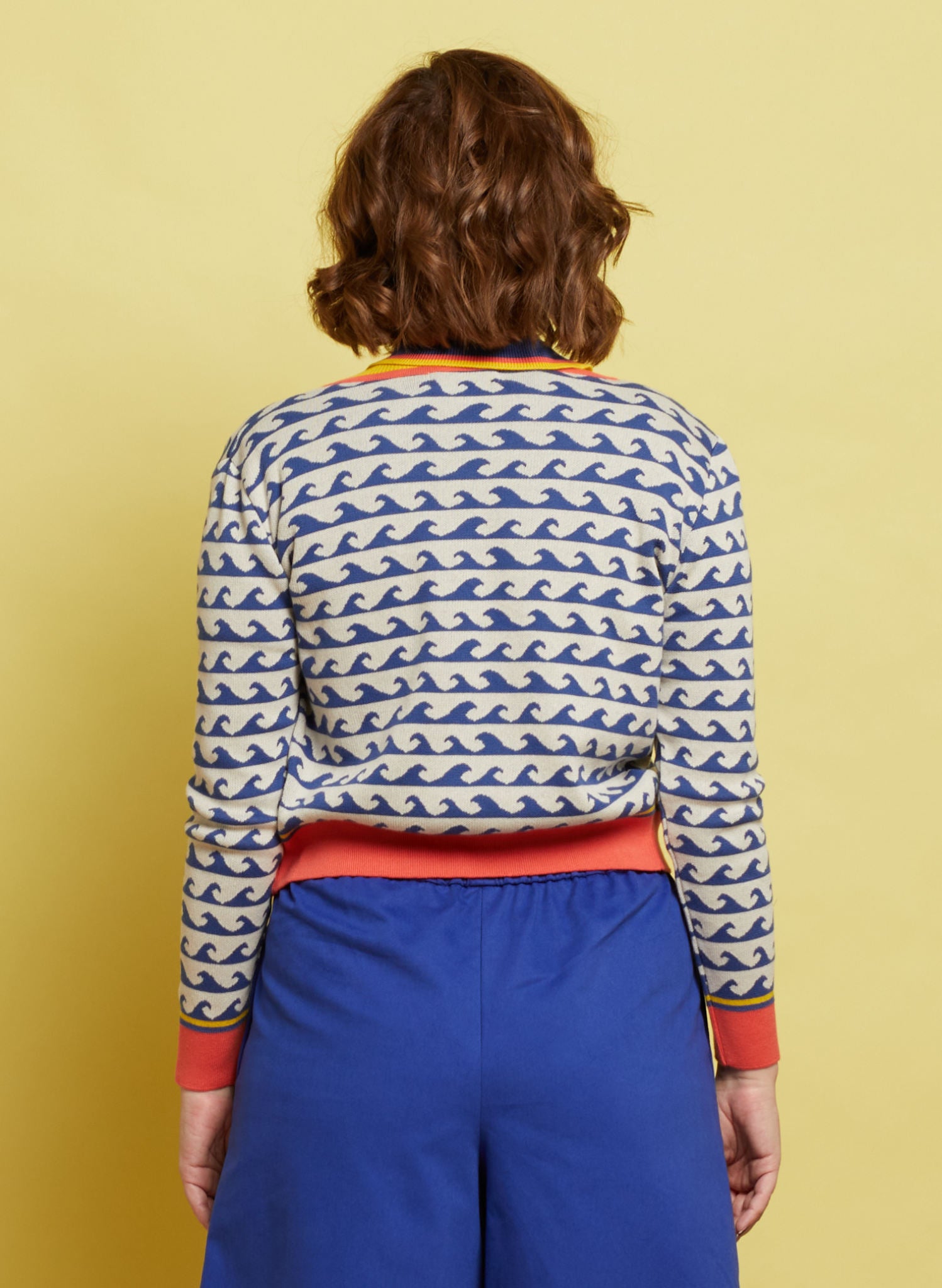 Archive Sale - S - Vera Cardigan - Blue Wave