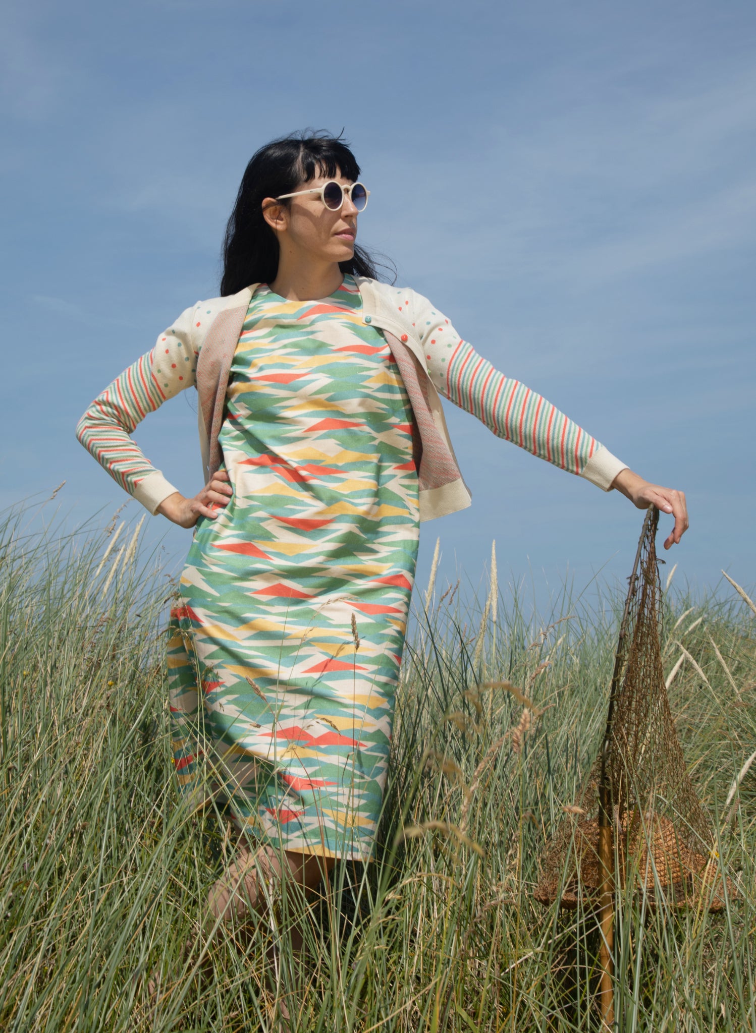 Vera Cardigan - Cream Slide