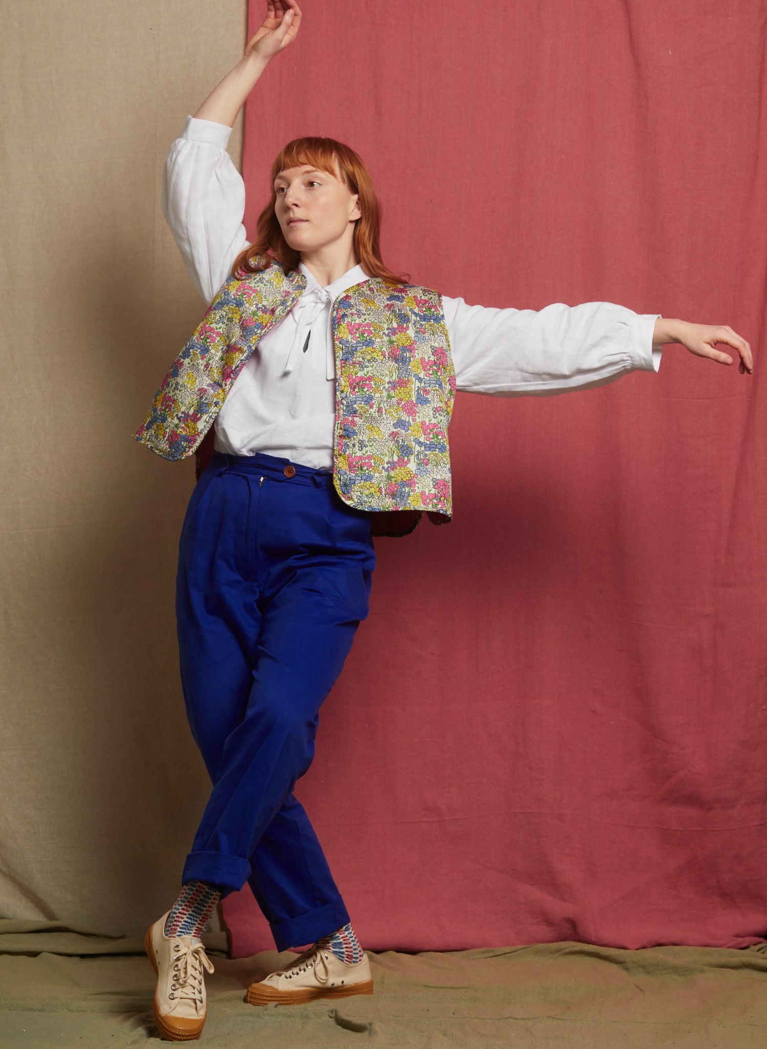 Thelma Trouser - Cobalt Blue