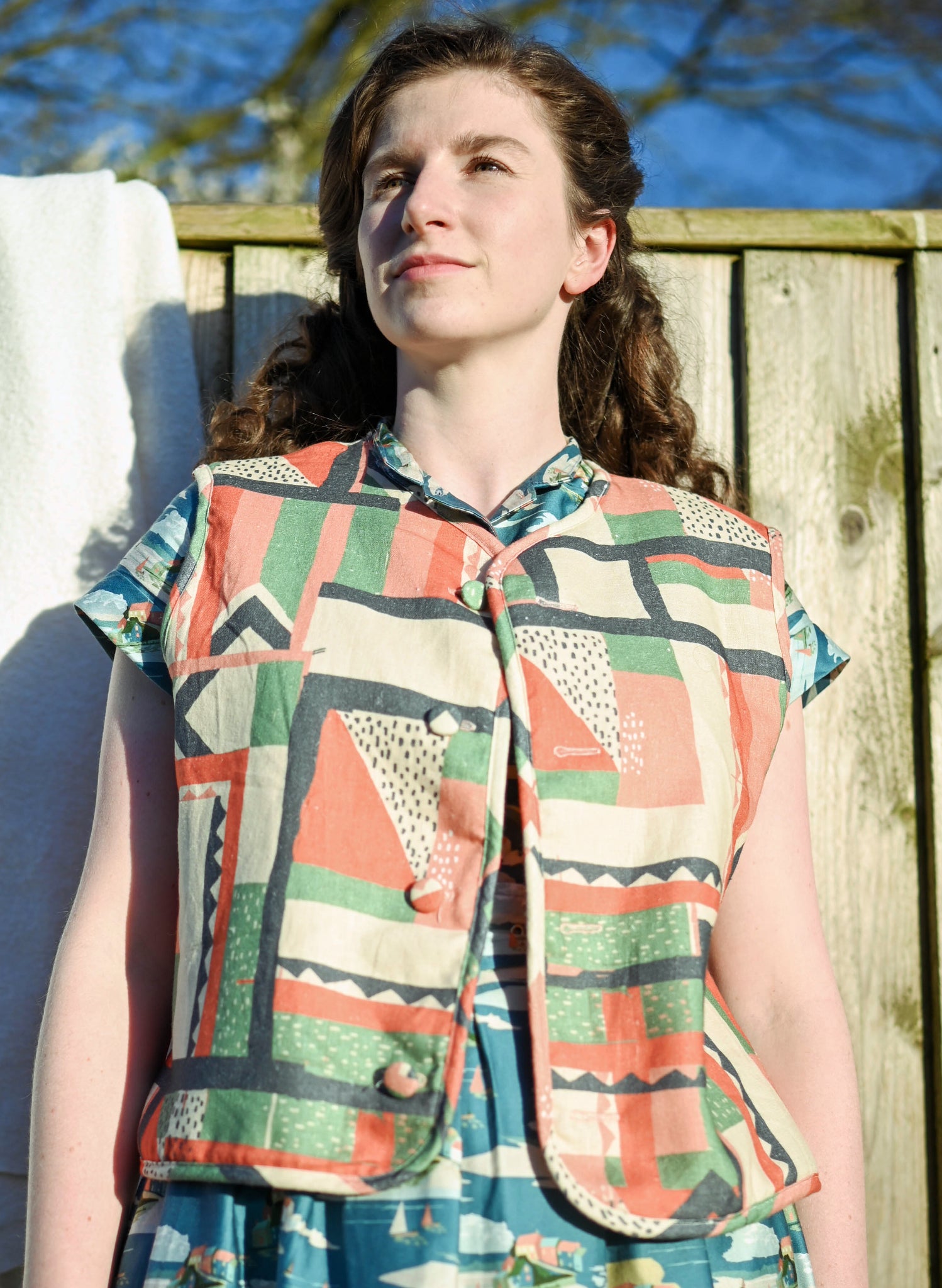 Gilet / Waistcoat - Wool Blanket Project - No.24