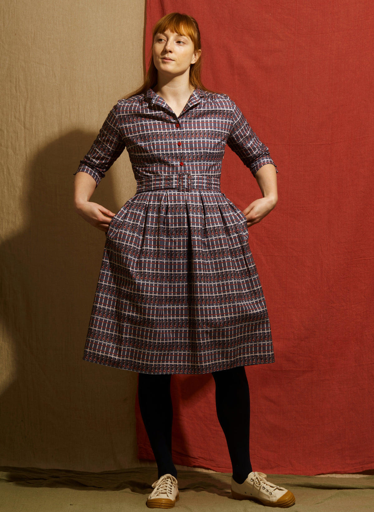 Cynthia Dress - Mineral Blue Bagpipers