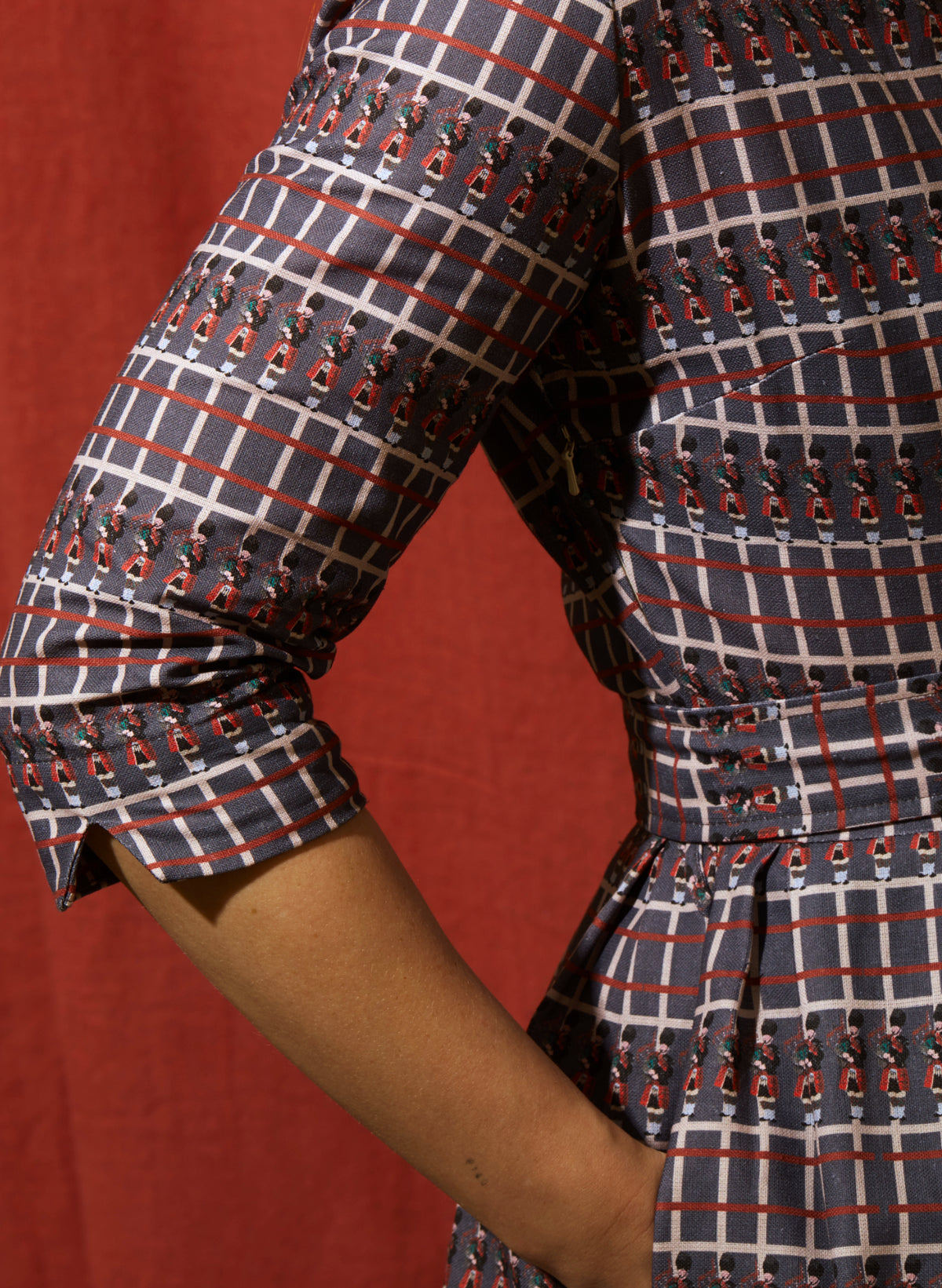 Cynthia Dress - Mineral Blue Bagpipers