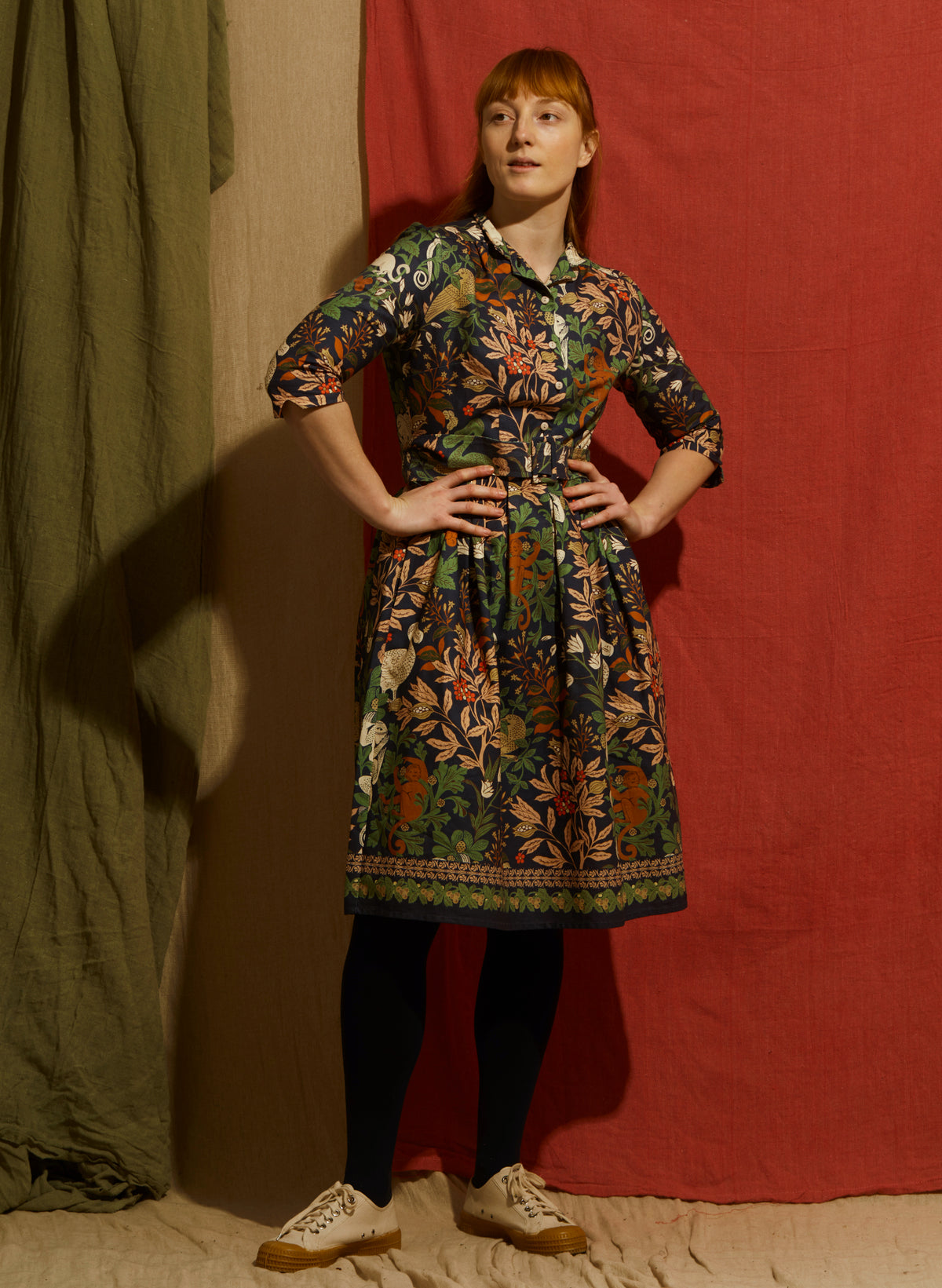 Cynthia Dress - Indigo Dodo