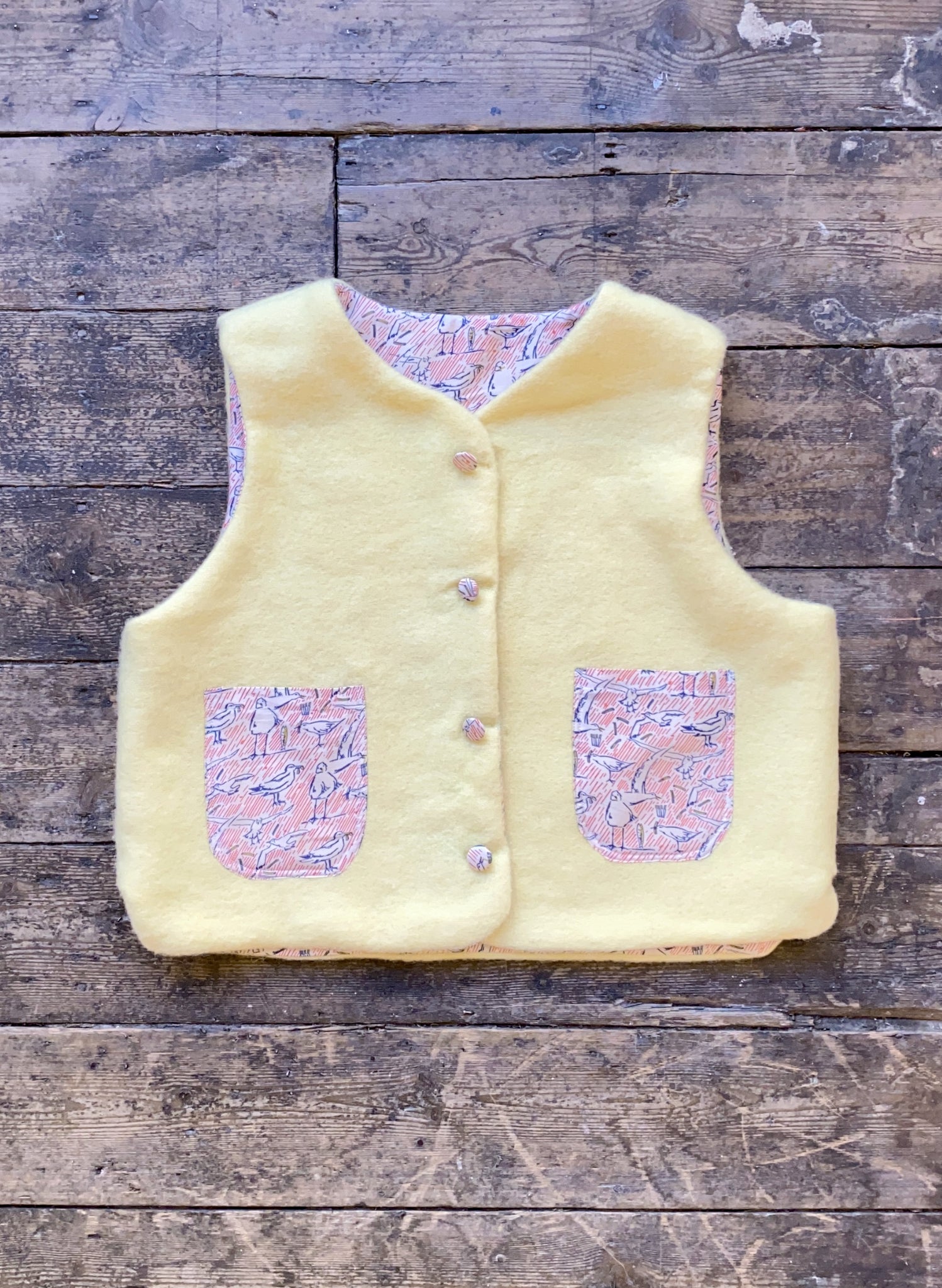 Gilet / Waistcoat - Wool Blanket Project - No.34