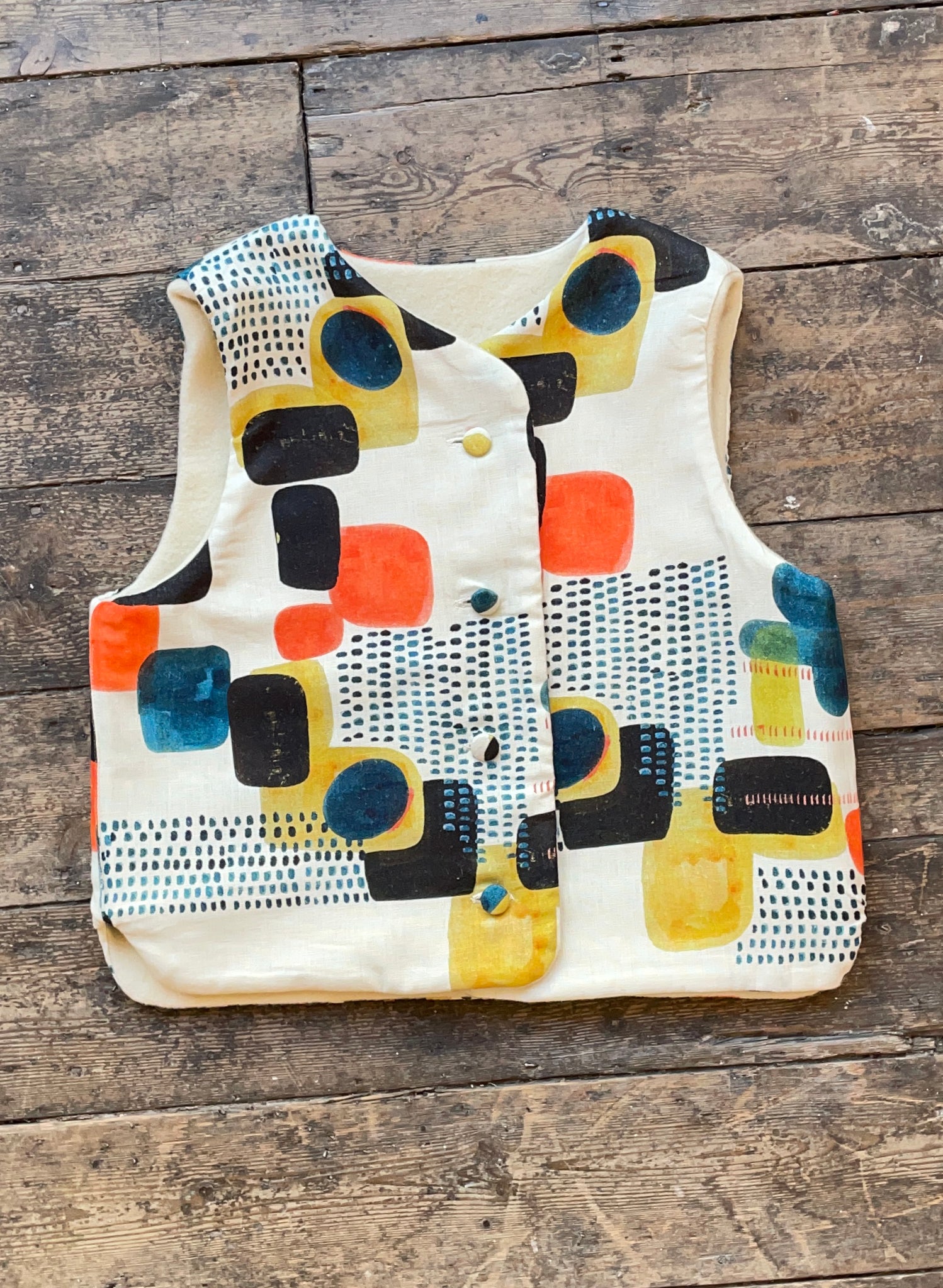 Gilet / Waistcoat - Wool Blanket Project - No.35