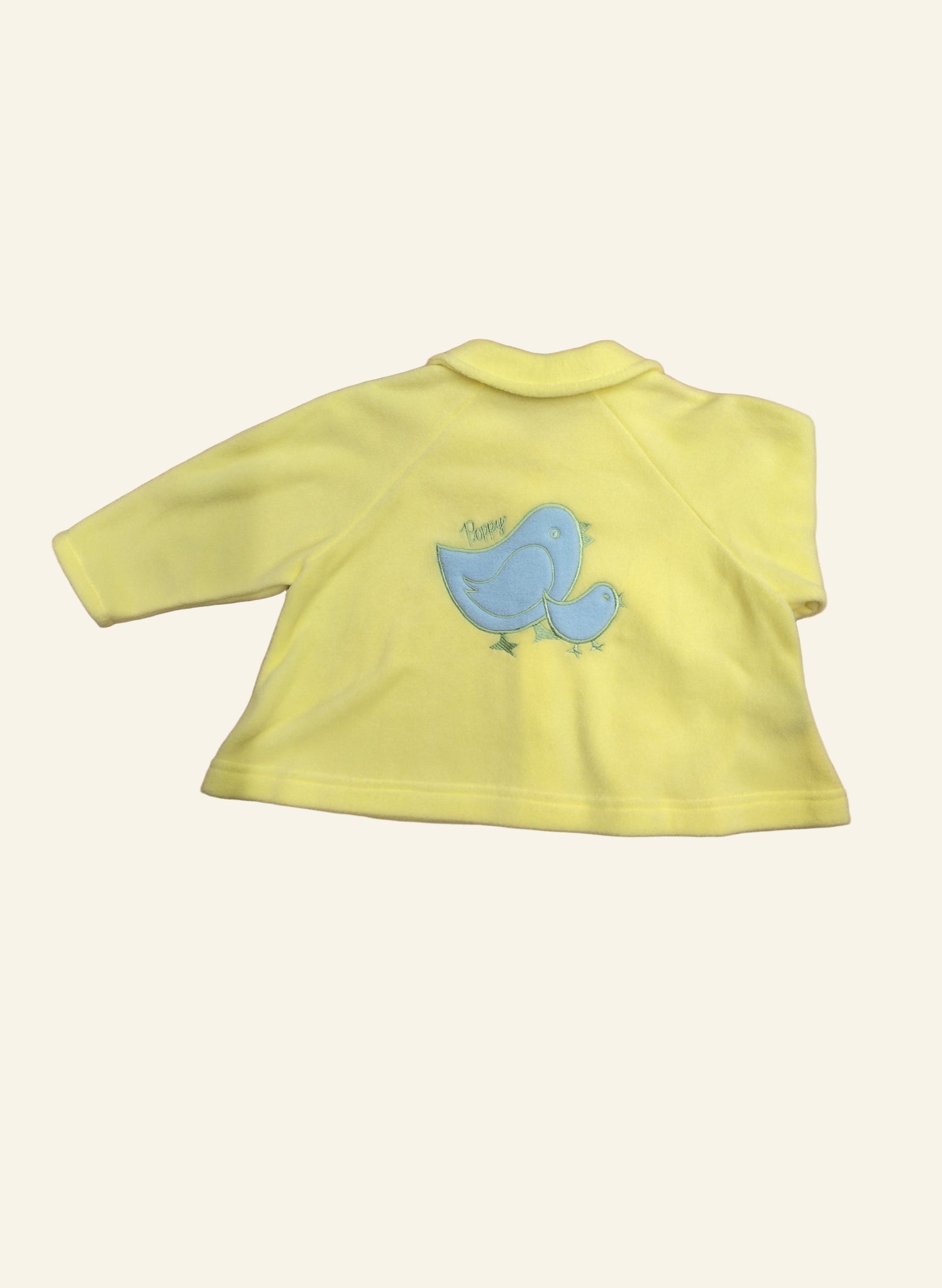 Children's Jacket - collar - Lemon Chick