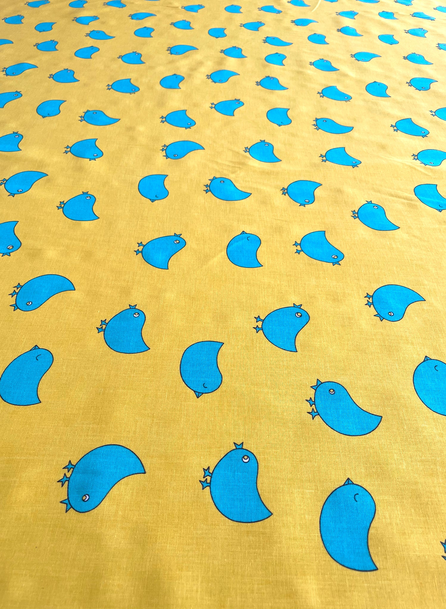 Yellow Chick Fabric - Cotton