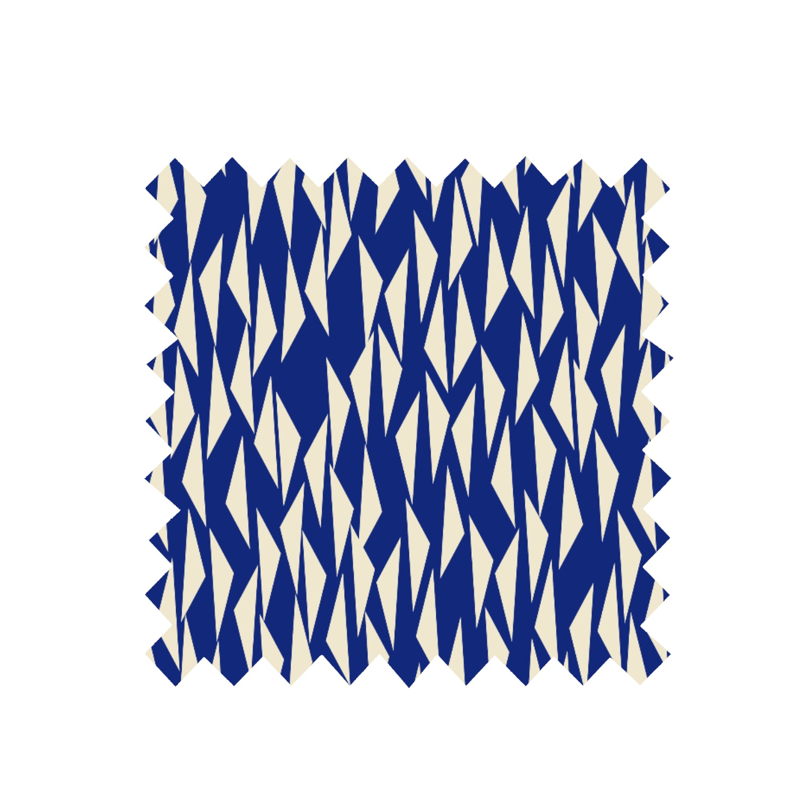 Remnant - 1.5m - Blue Sails - Cotton Linen Blend - Fabric