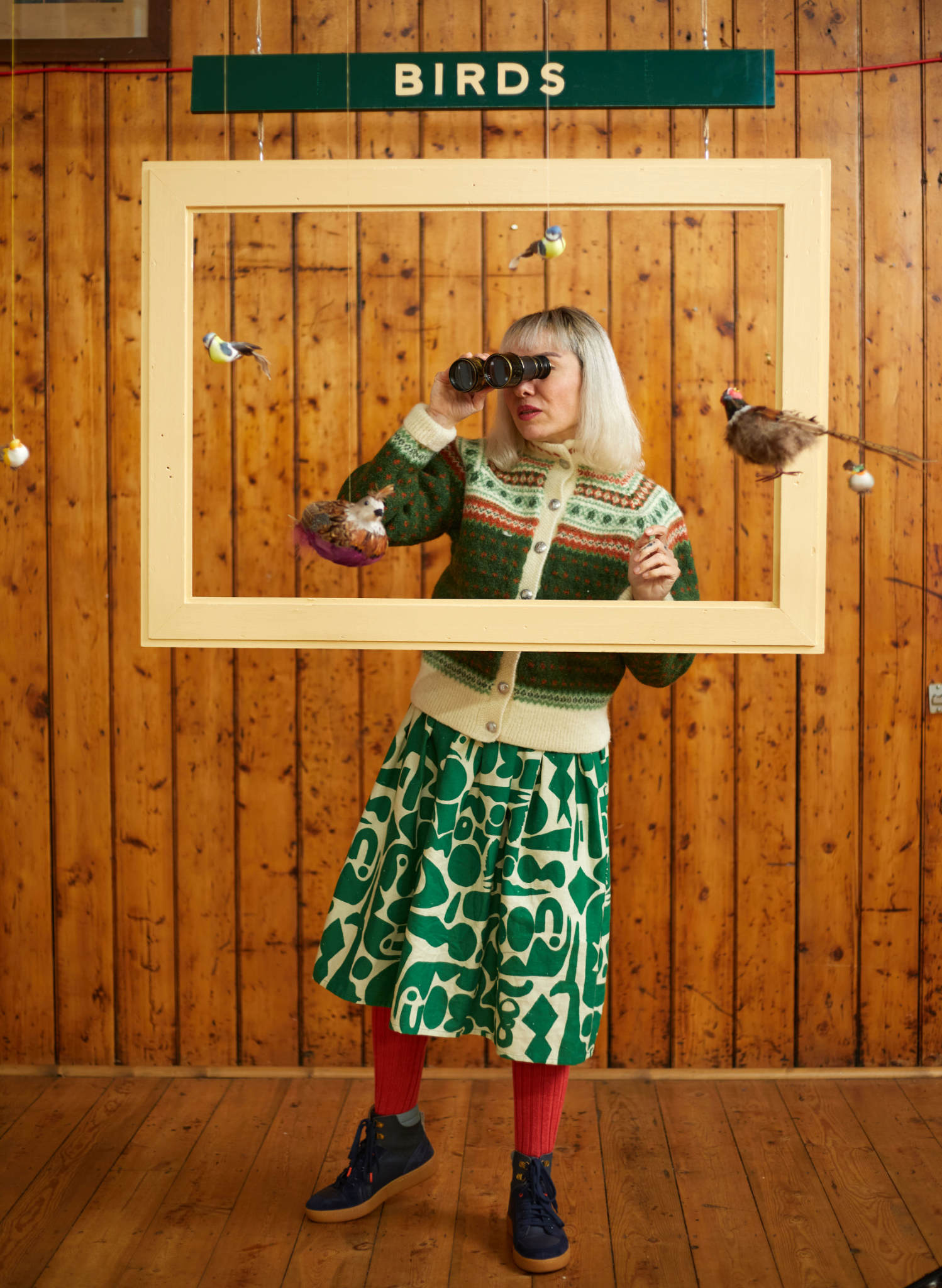Archive Sale - Size 10 - Cynthia - Green Cave Dress