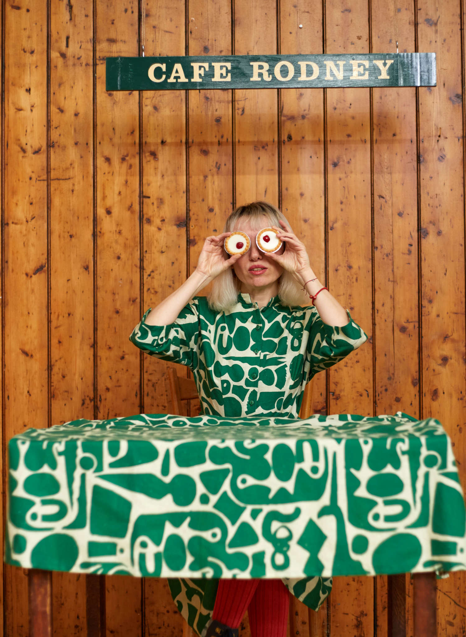 Archive Sale - Size 10 - Cynthia - Green Cave Dress