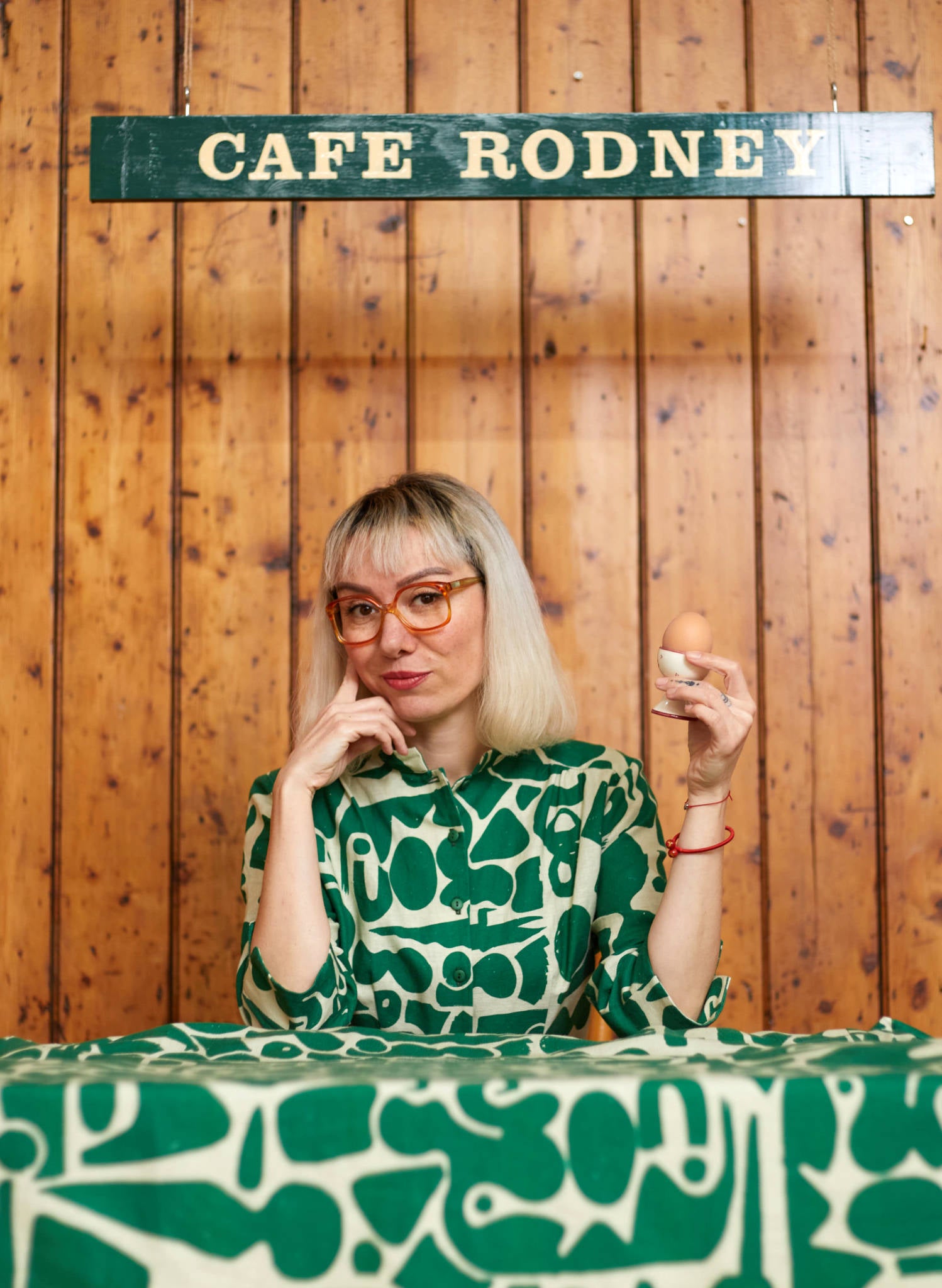 Archive Sale - Size 10 - Cynthia - Green Cave Dress