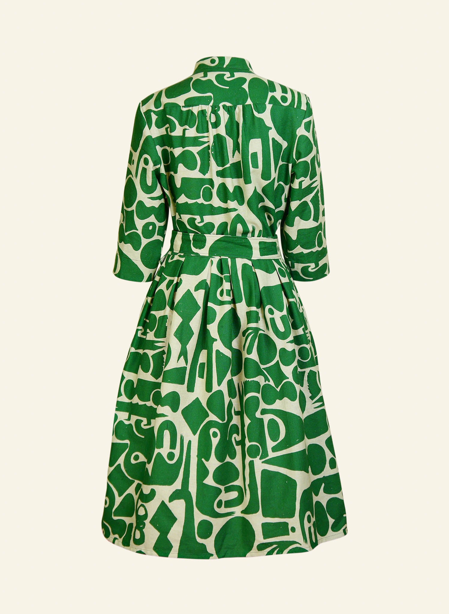 Archive Sale - Size 10 - Cynthia - Green Cave Dress