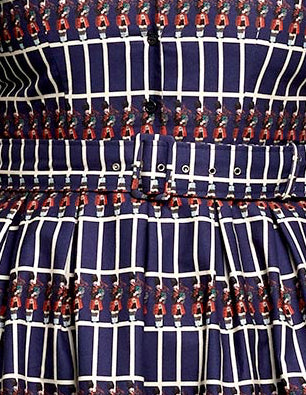 Archive Sale - Buckle belt - Navy Bagpipers