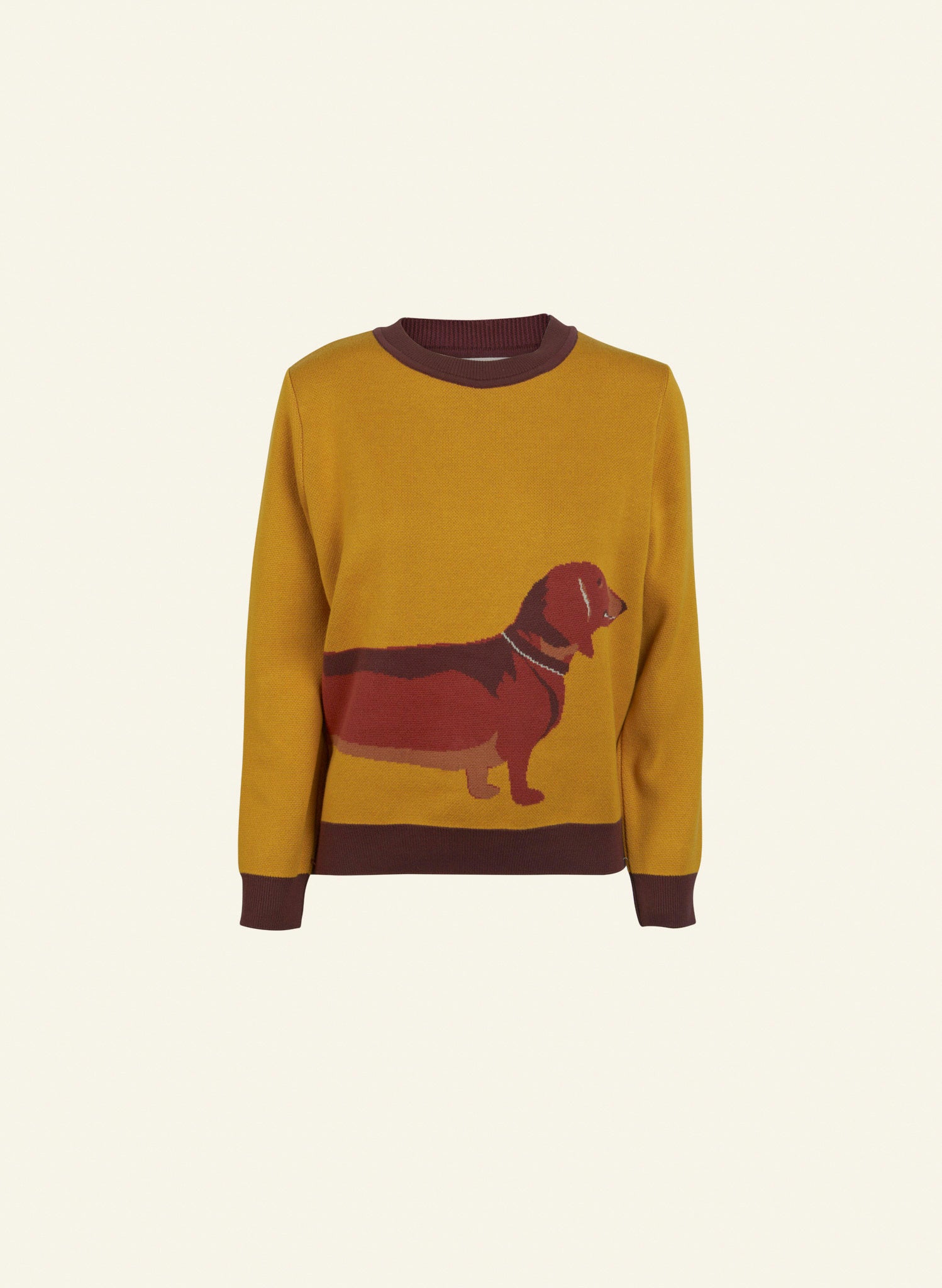 PRE LOVED - Esther Mustard Sausage Dog - Size S