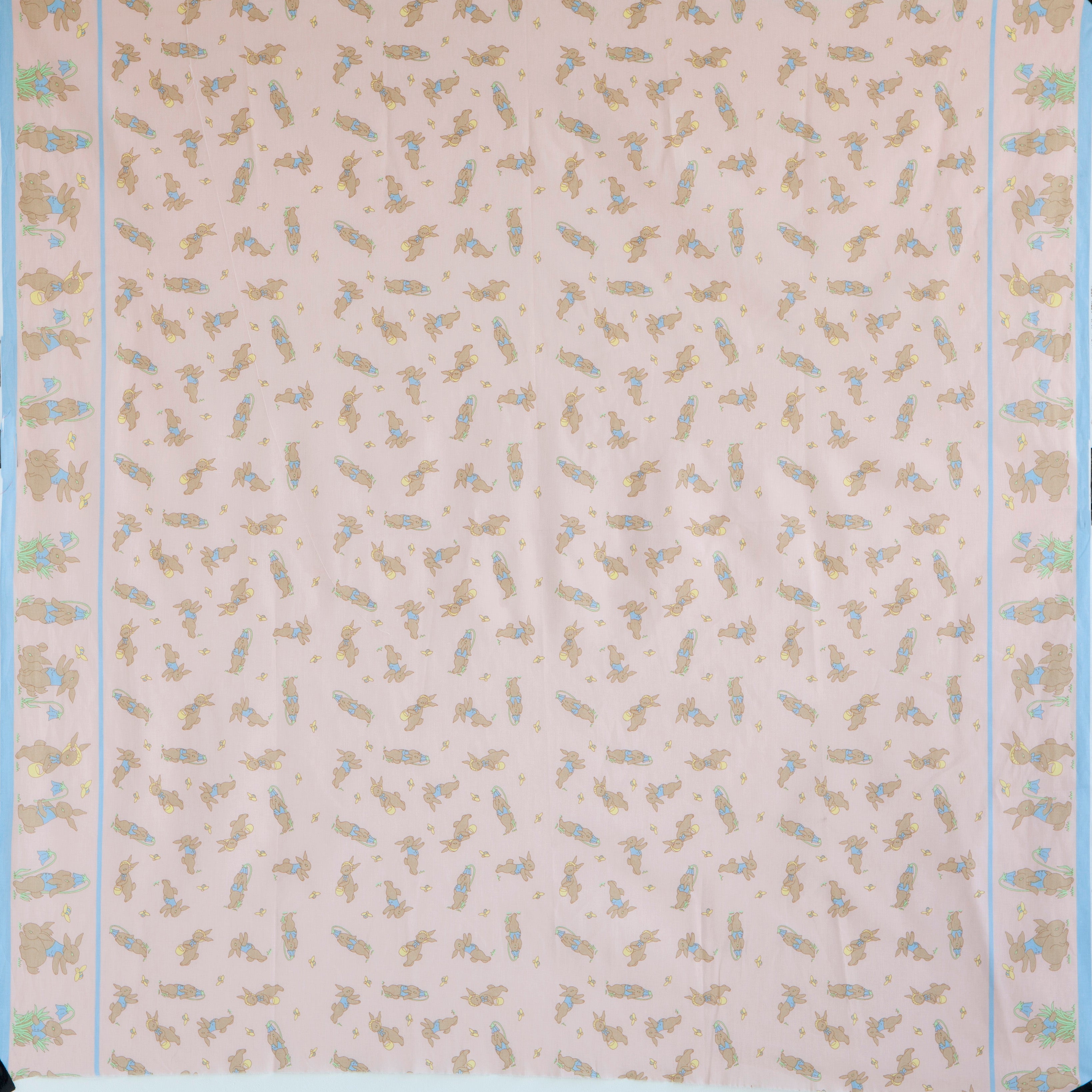 Remnant - 140cmx100cm - Pink Rabbit - Cotton