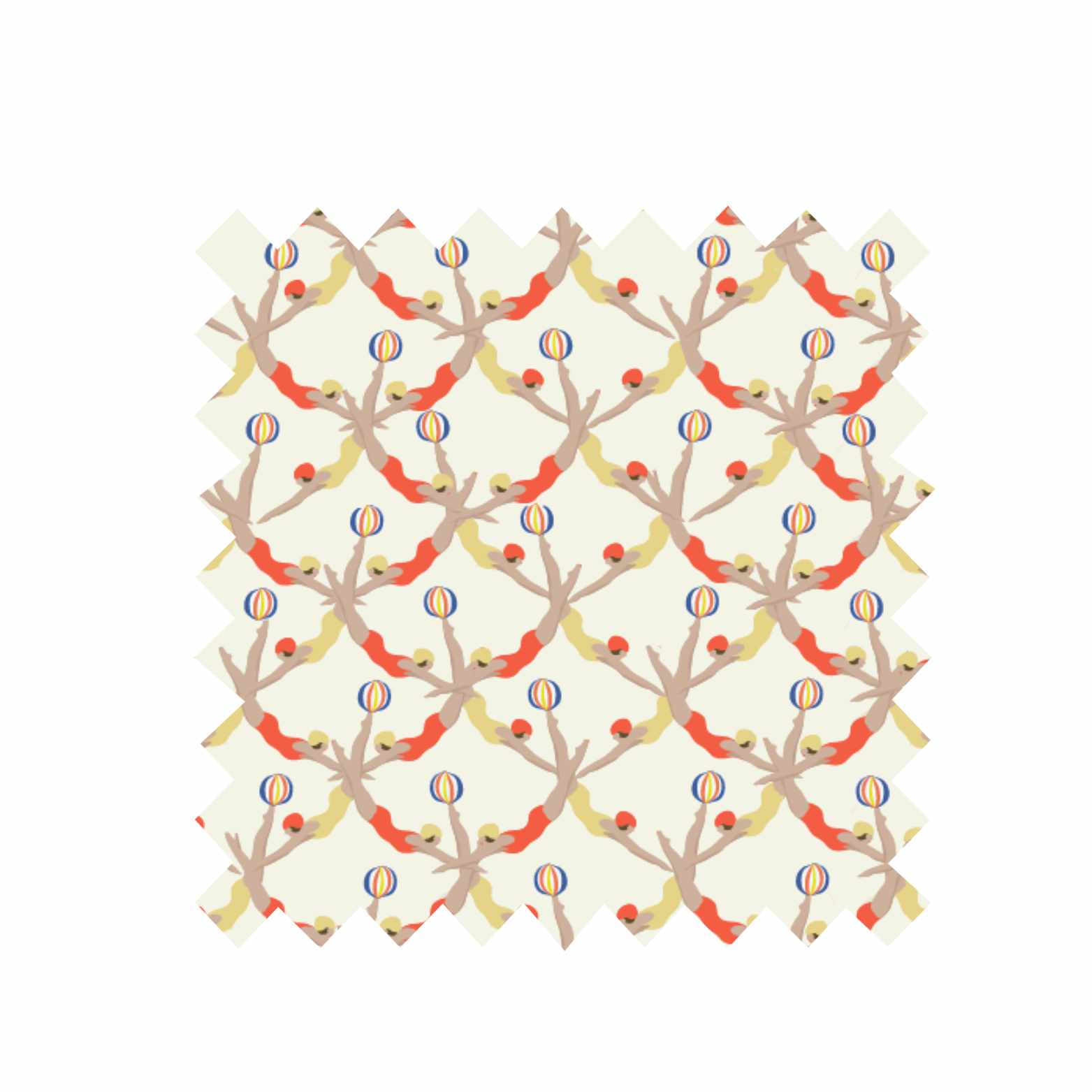 Remnant - 80x144cm - Synchronised Swimmers- Tencel