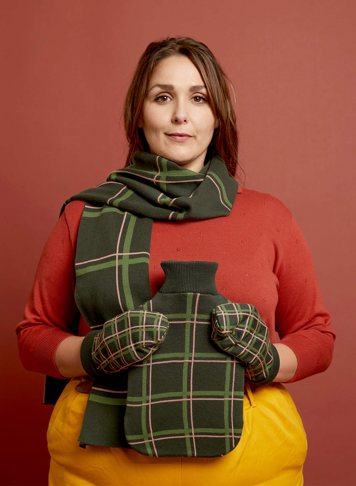 Archive Sale - Hot Water Bottle - Green Tuck Shop