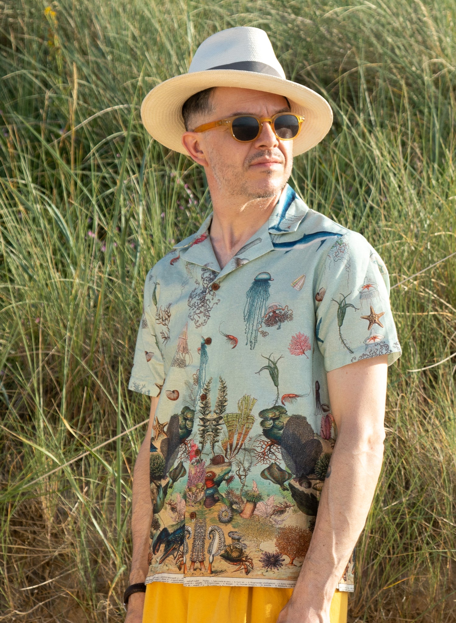 Archive Sale - Size 10 - Kit Shirt - Blue Ocean Jellyfish