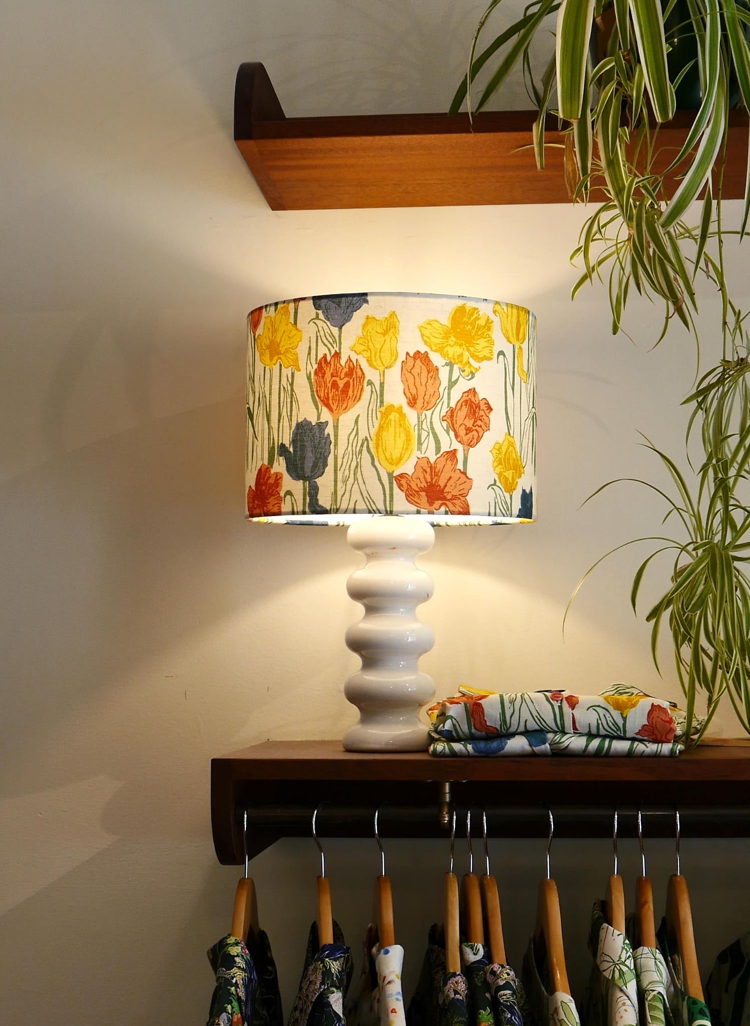 Drum Lampshade - Topiary