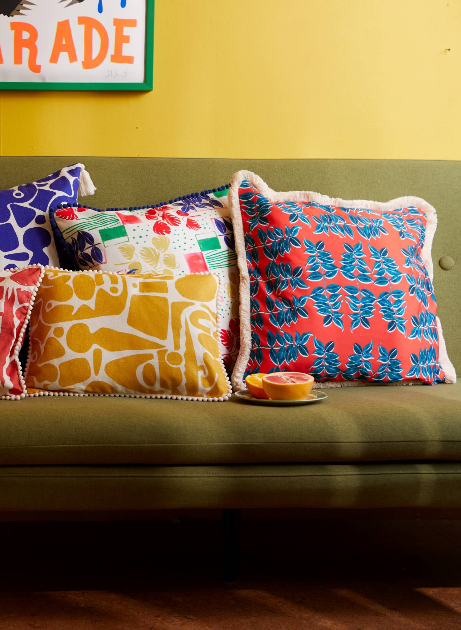 Large Cushion Cover - Zebrina