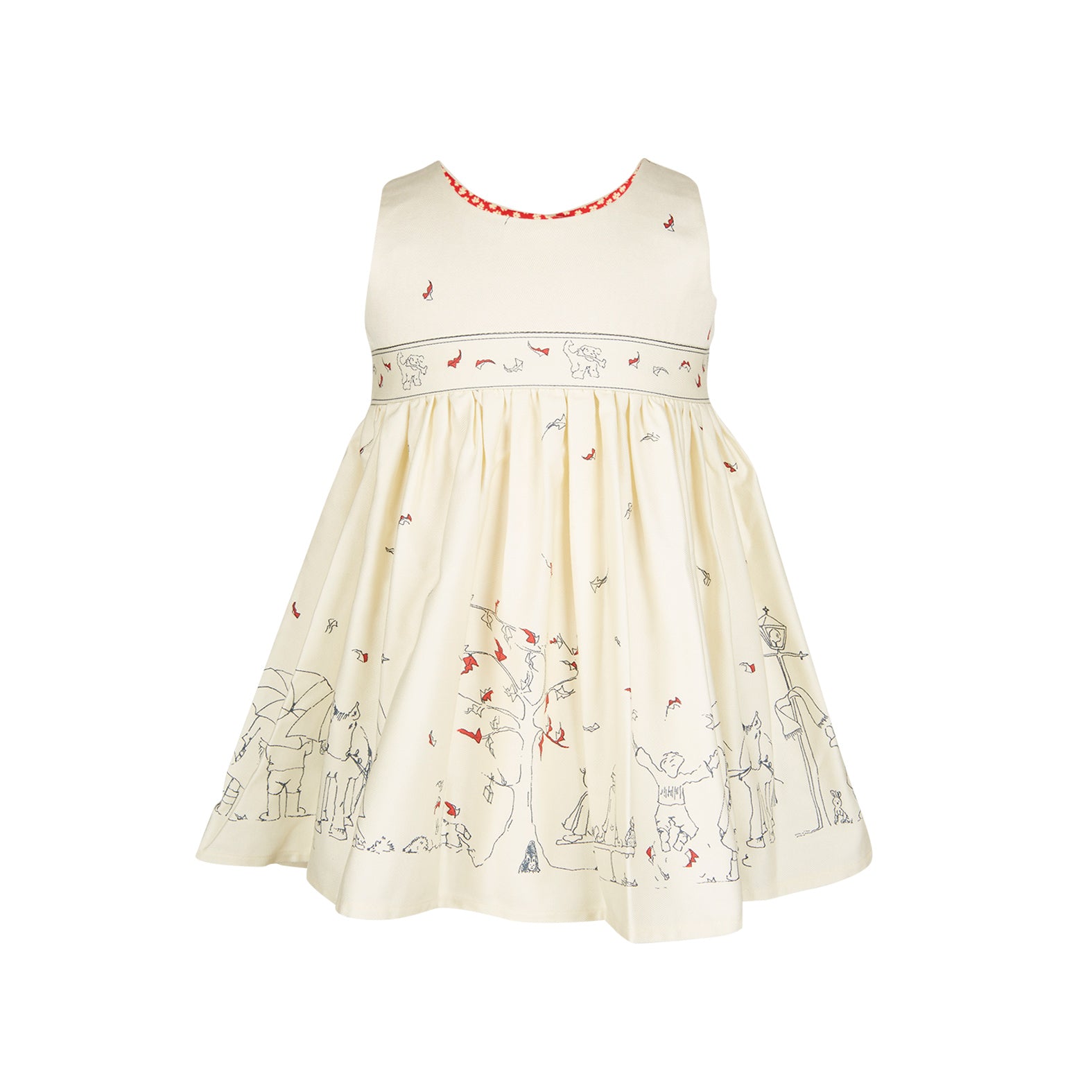 Archive Sale - Poppy - Martha Dress - Cream Aunt Eva 1st edition