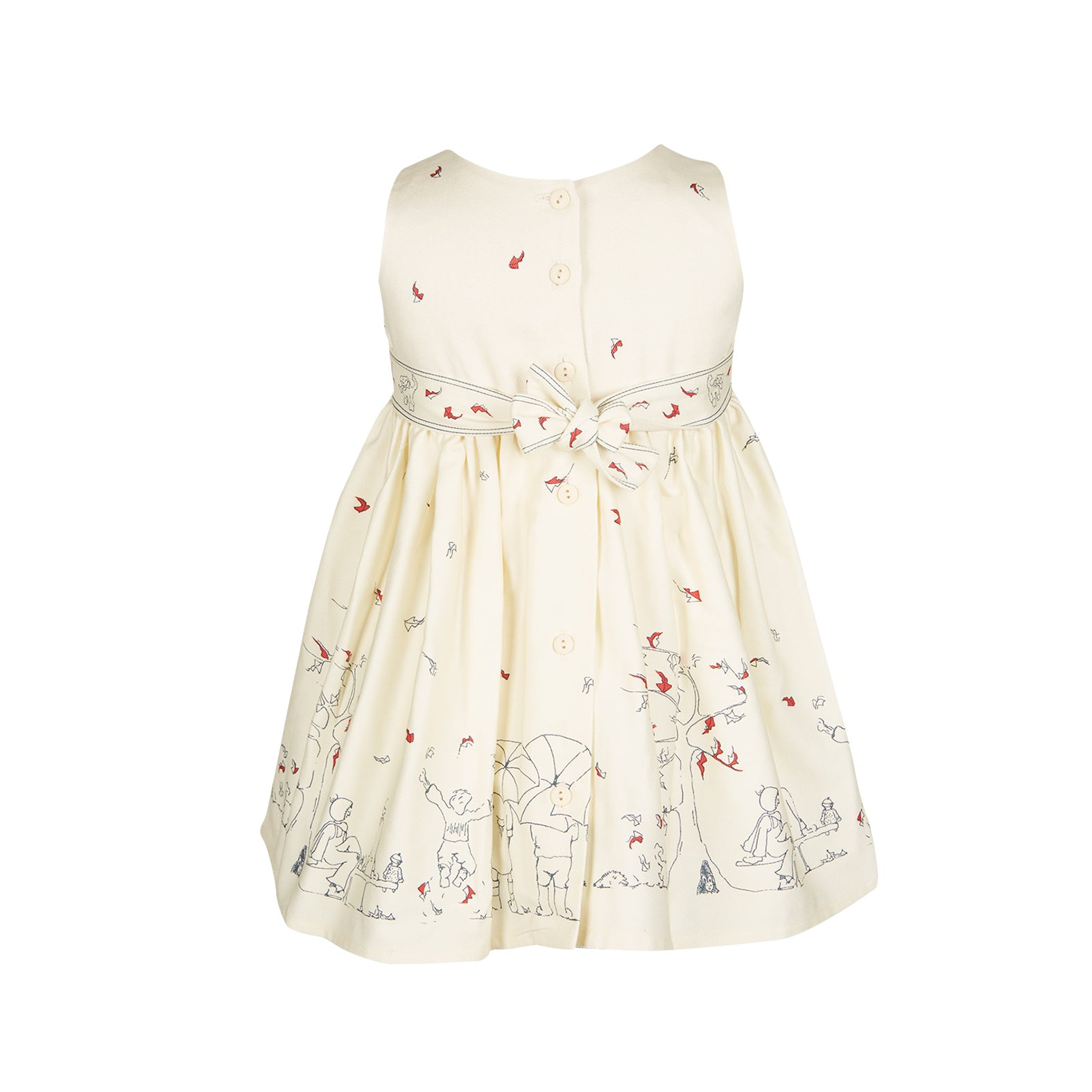 Archive Sale - Poppy - Martha Dress - Cream Aunt Eva 1st edition