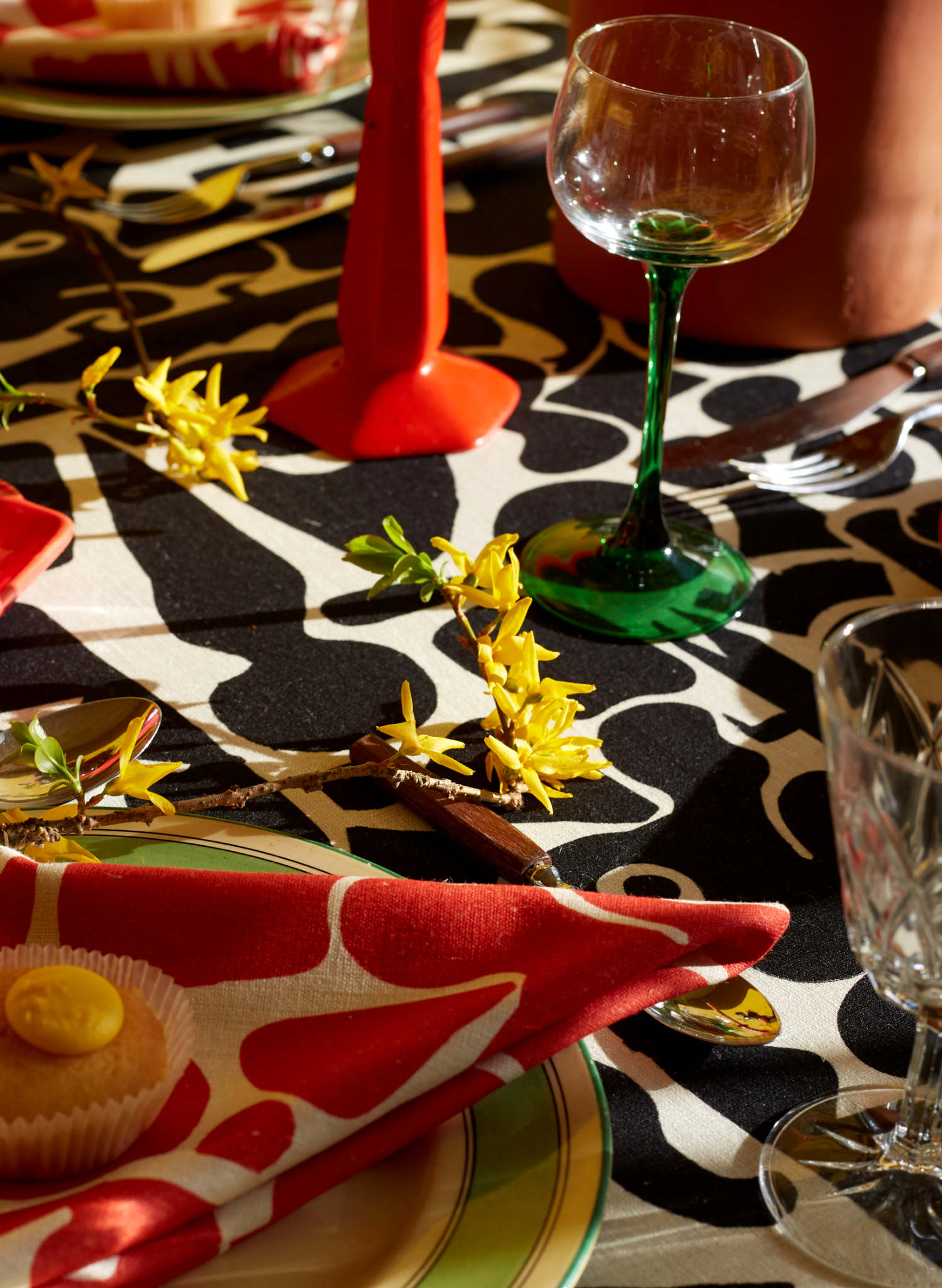 Table Cloth - Black Cave